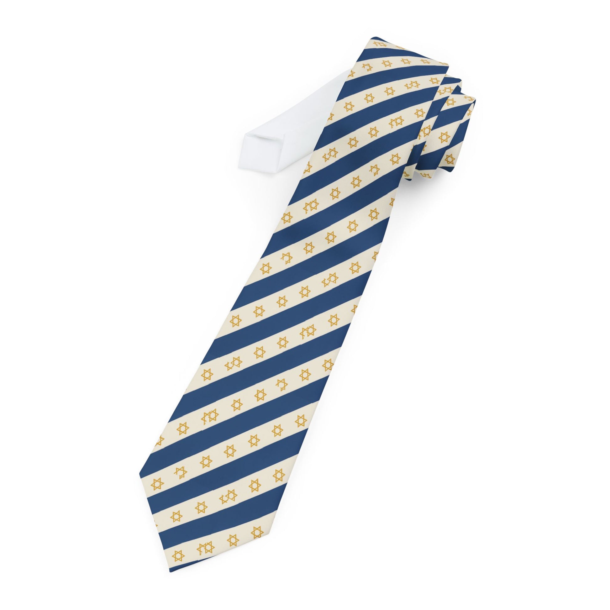 Israel Regalia Stripe Necktie - American Zionist