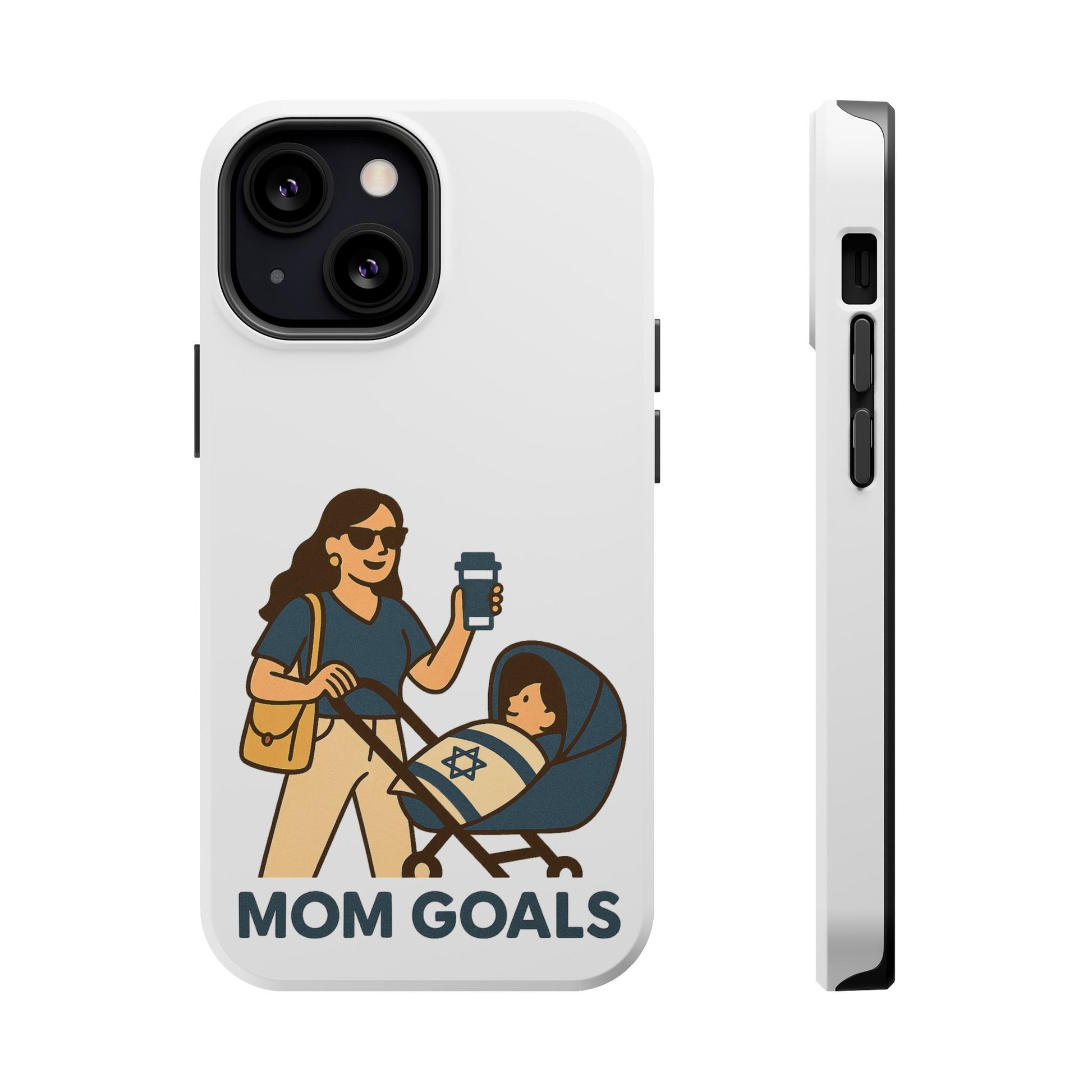 Mom Goals Magnetic Tough Cases - American Zionist