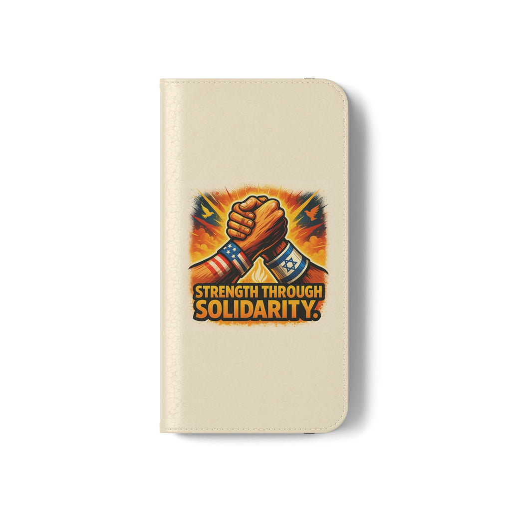 Strength Through Solidarity Flip Cases - American Zionist