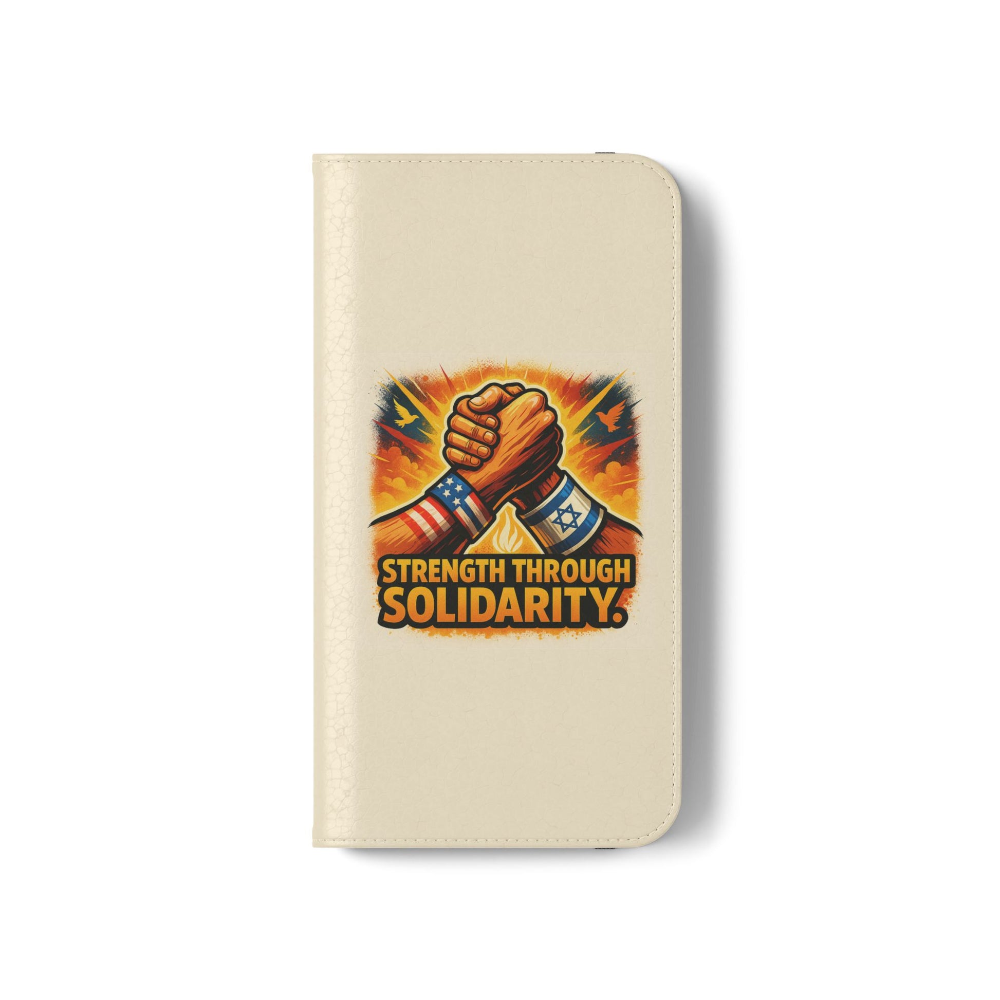 Strength Through Solidarity Flip Cases - American Zionist