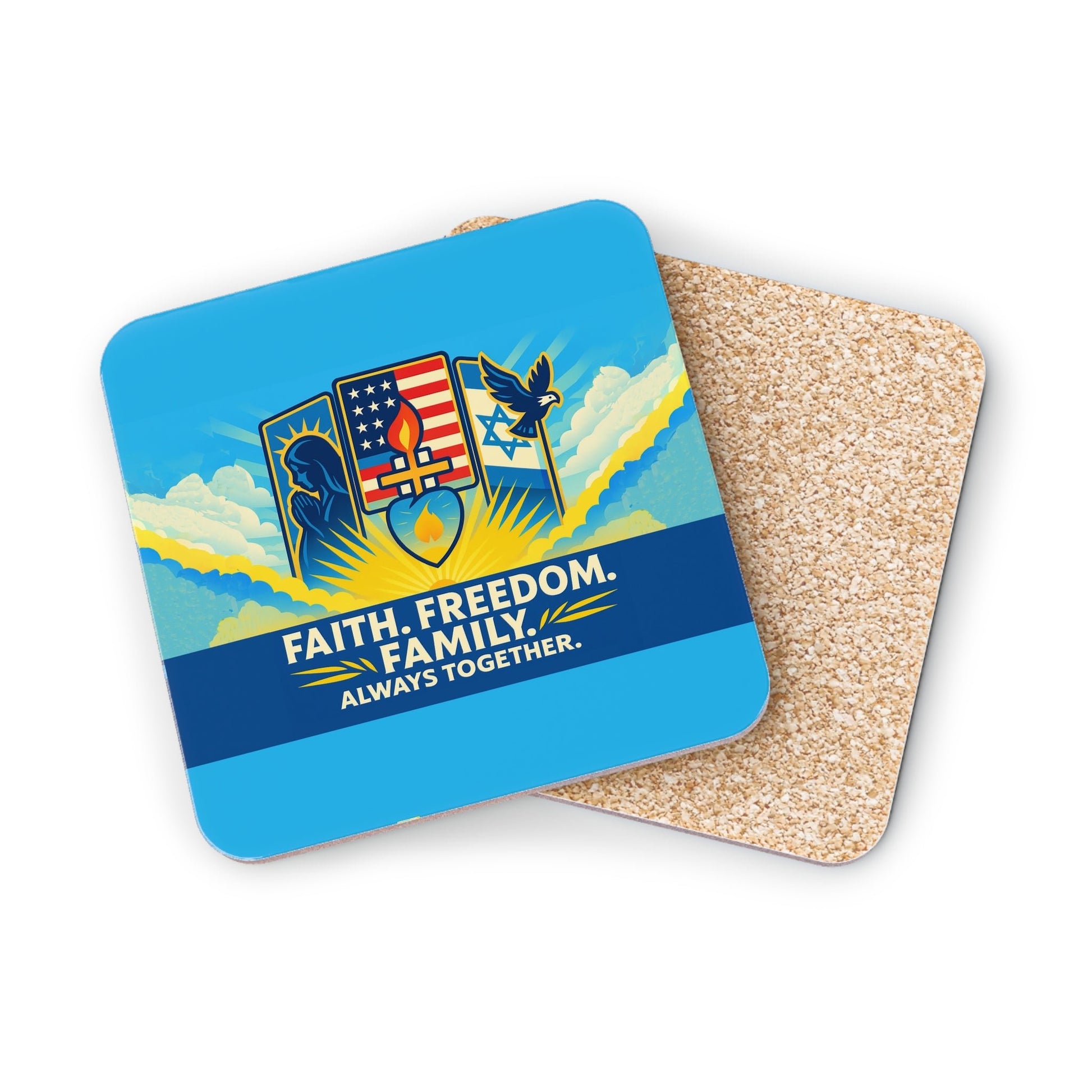 Guided by Faith's Flame Coasters - American Zionist