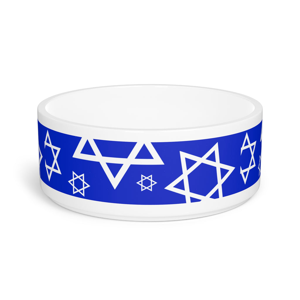Stars of Unity Dog Pet Bowl 16oz - American Zionist
