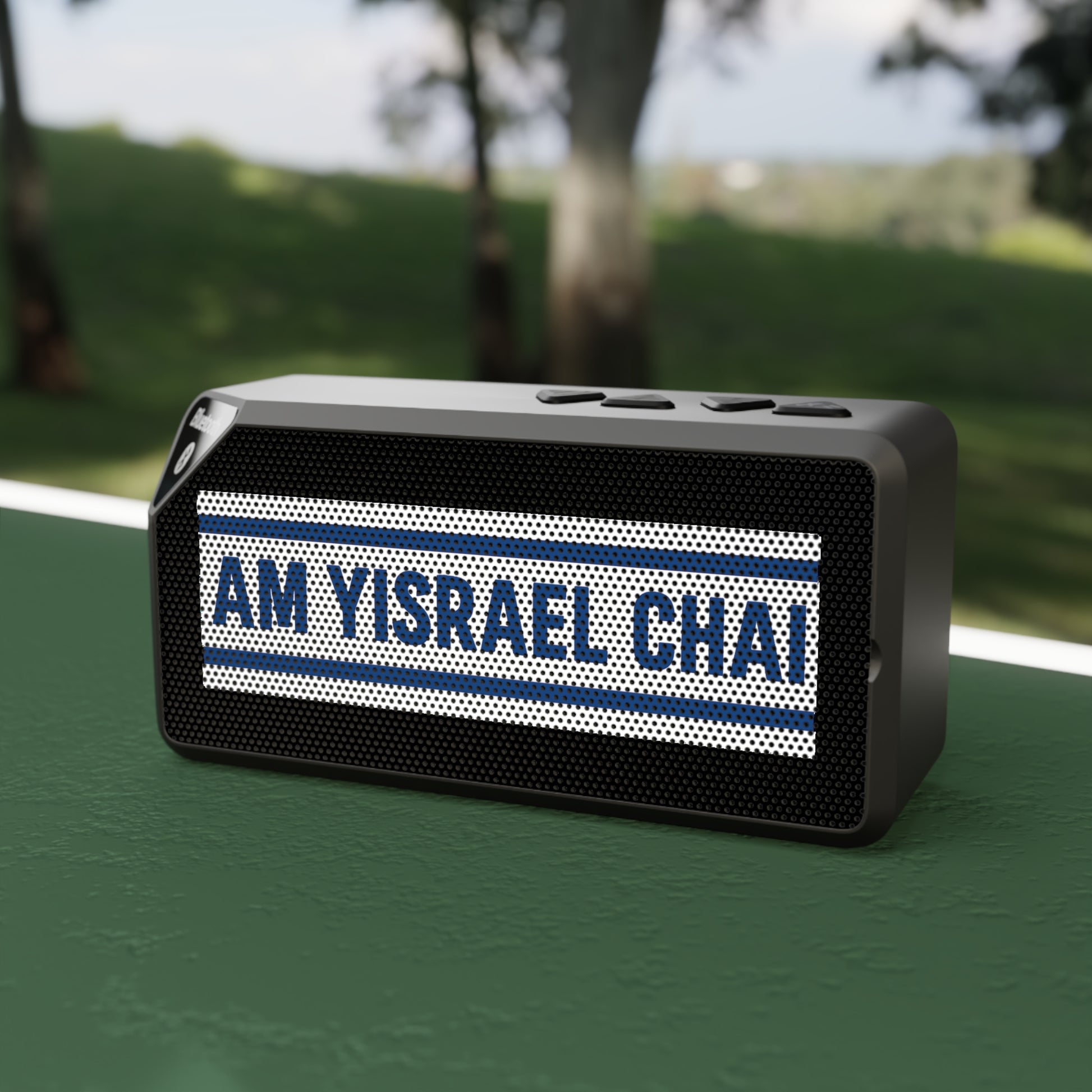 Chai Bar Wordmark Jabba Bluetooth Speaker - American Zionist