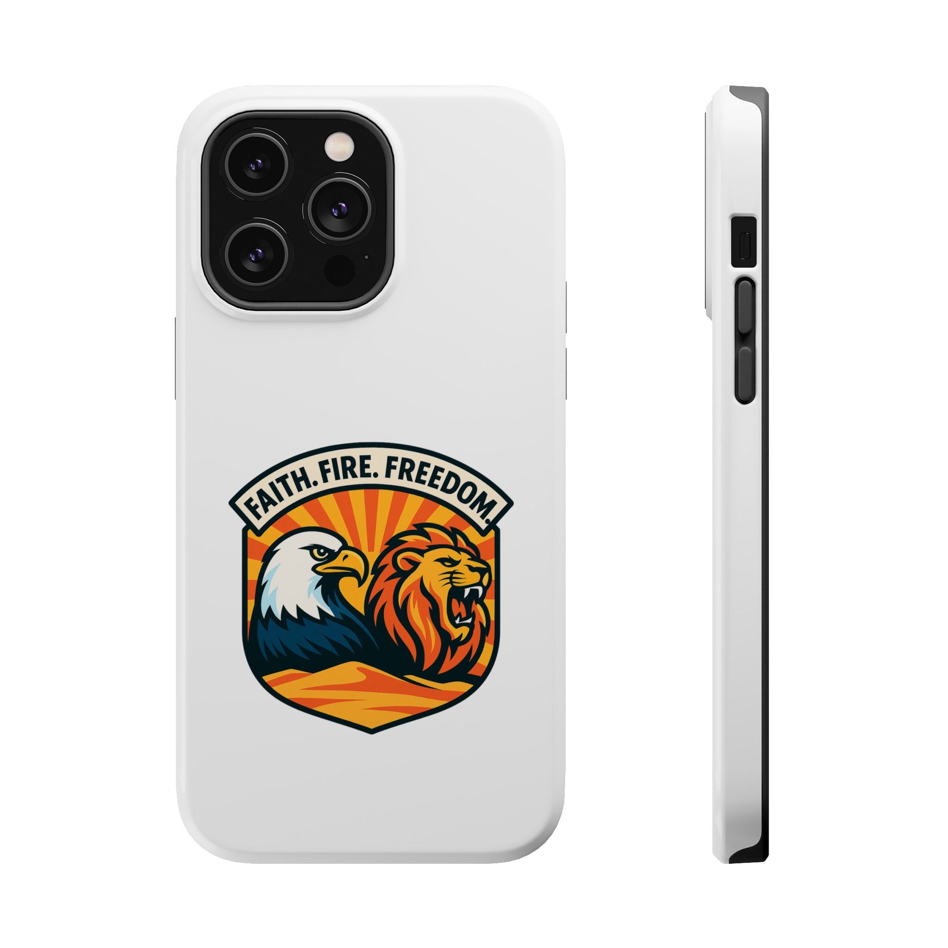 Lions Eagles Rise Magnetic Tough Cases - American Zionist