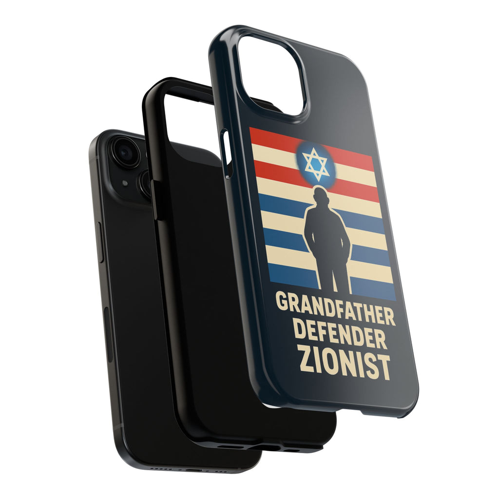 Grandfather Zionist Tough Phone Cases - American Zionist