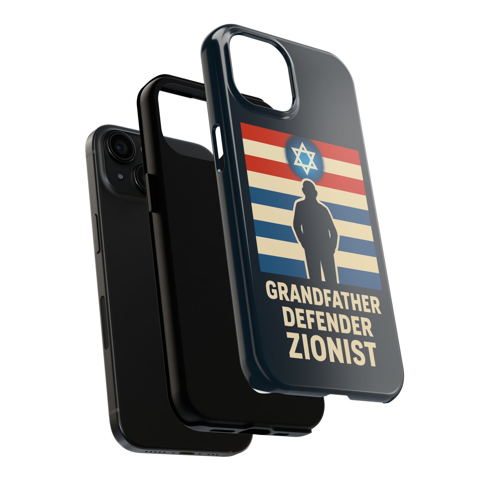 Grandfather Zionist Tough Phone Cases - American Zionist