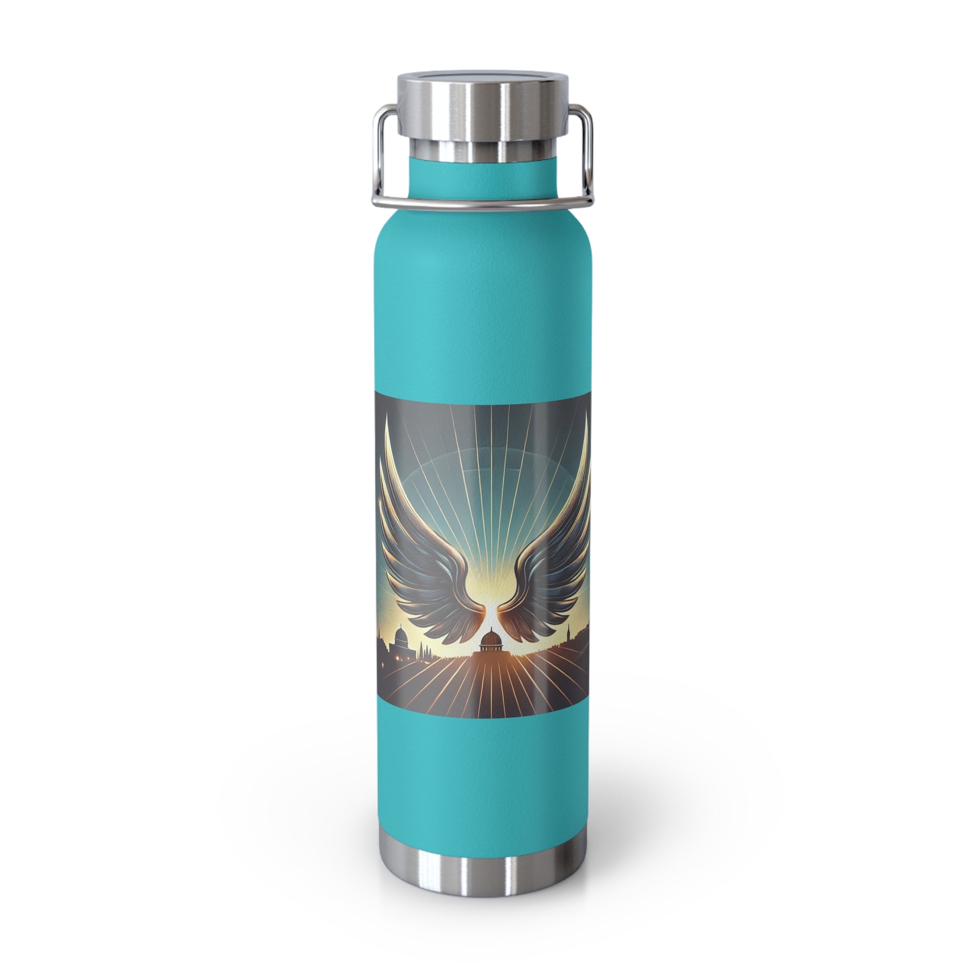 Sunrise Wings Copper Vacuum Insulated Bottle, 22oz