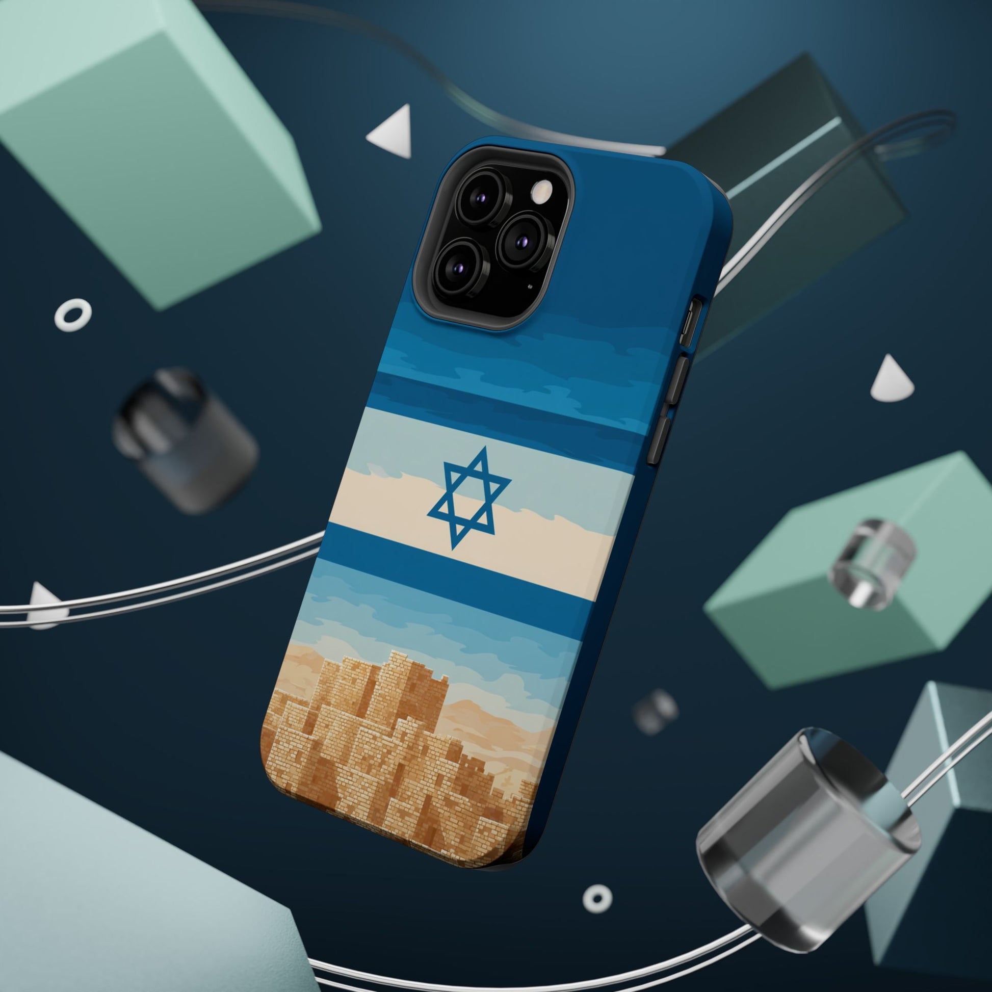 Israel Sand City Magnetic Tough Cases - American Zionist