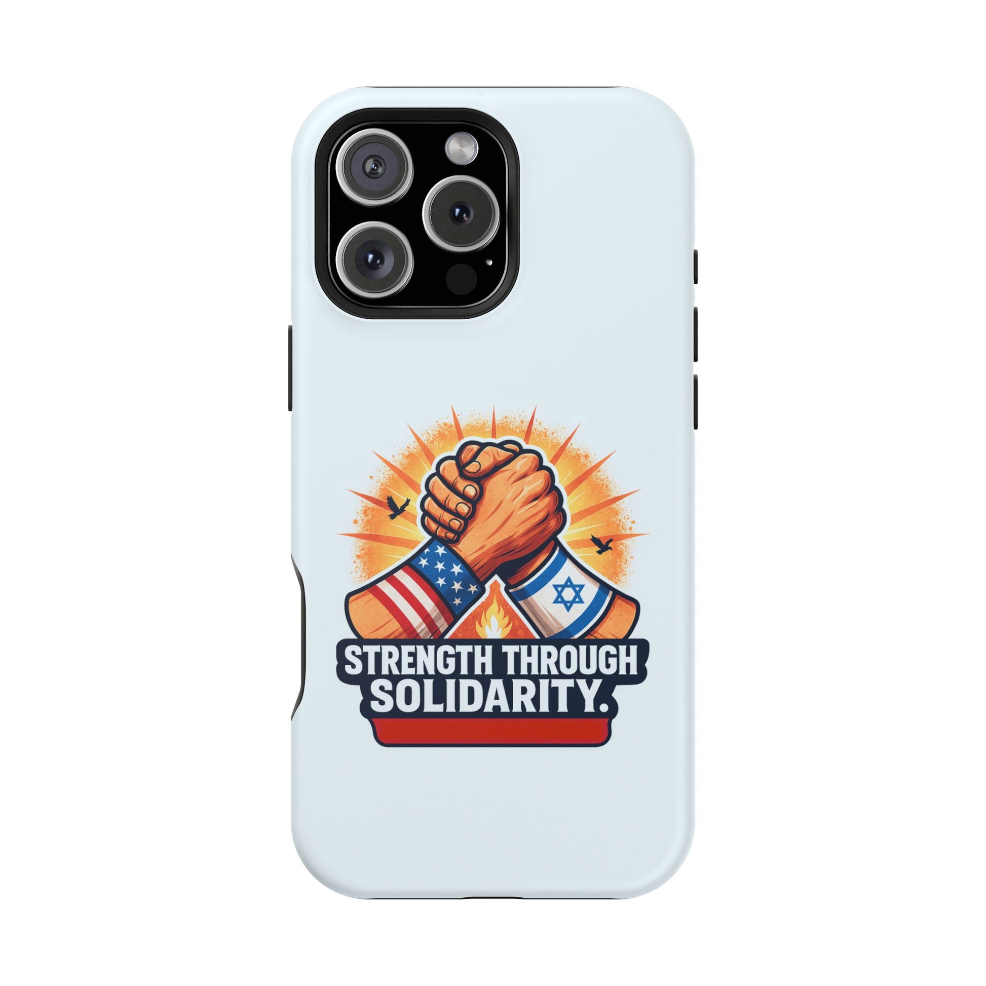 Strength Through Solidarity Magnetic Tough Cases - American Zionist