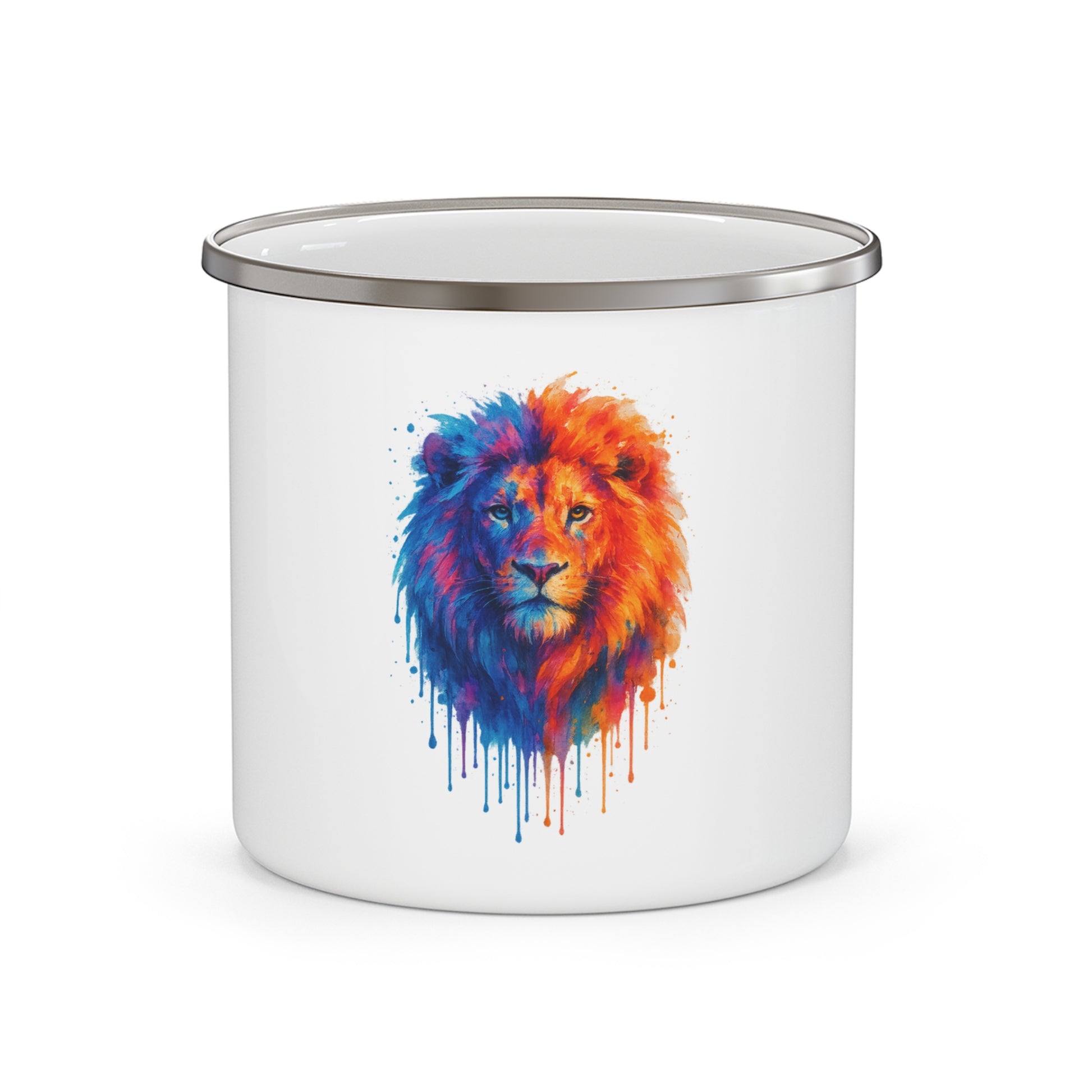 Judah Unleashed Enamel Camping Mug - American Zionist