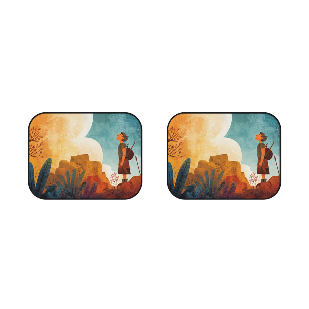 Jerusalem Adventurer Car Mats (2x Rear) - American Zionist