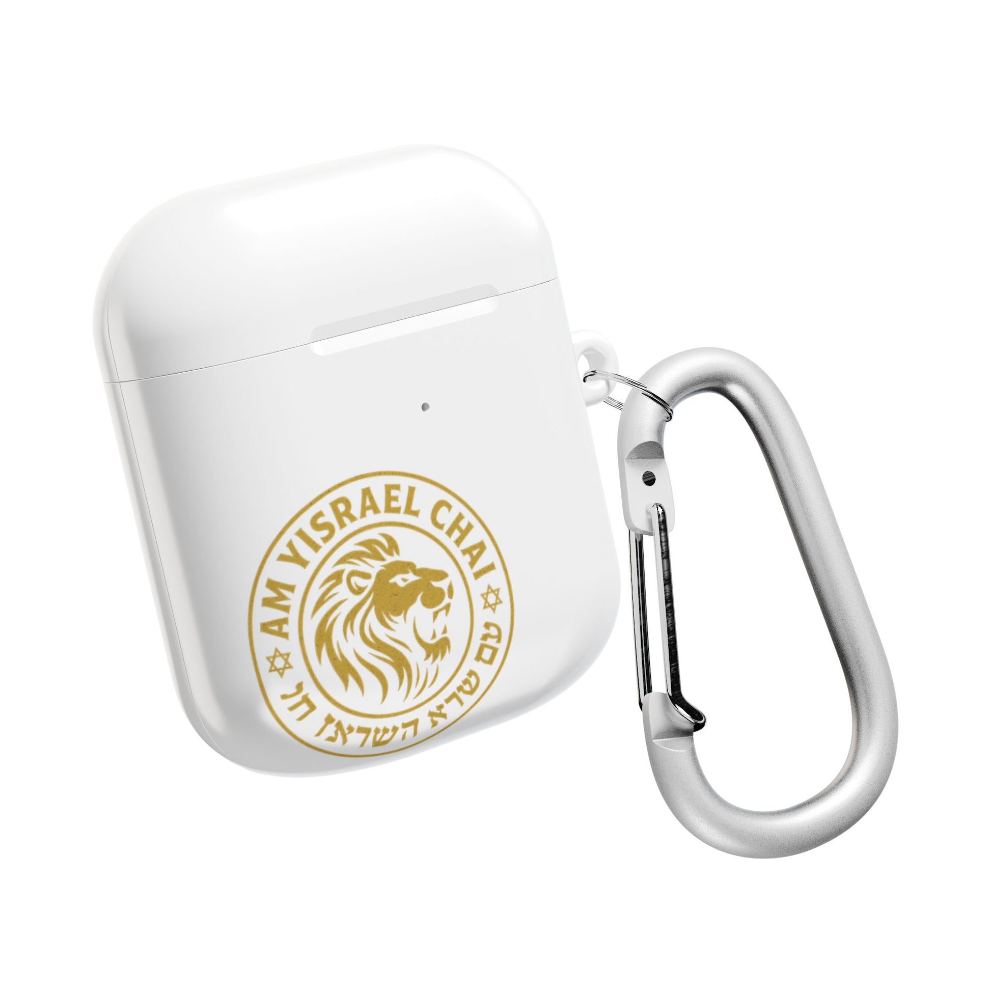 Am Yisrael Crest AirPod Cases - American Zionist