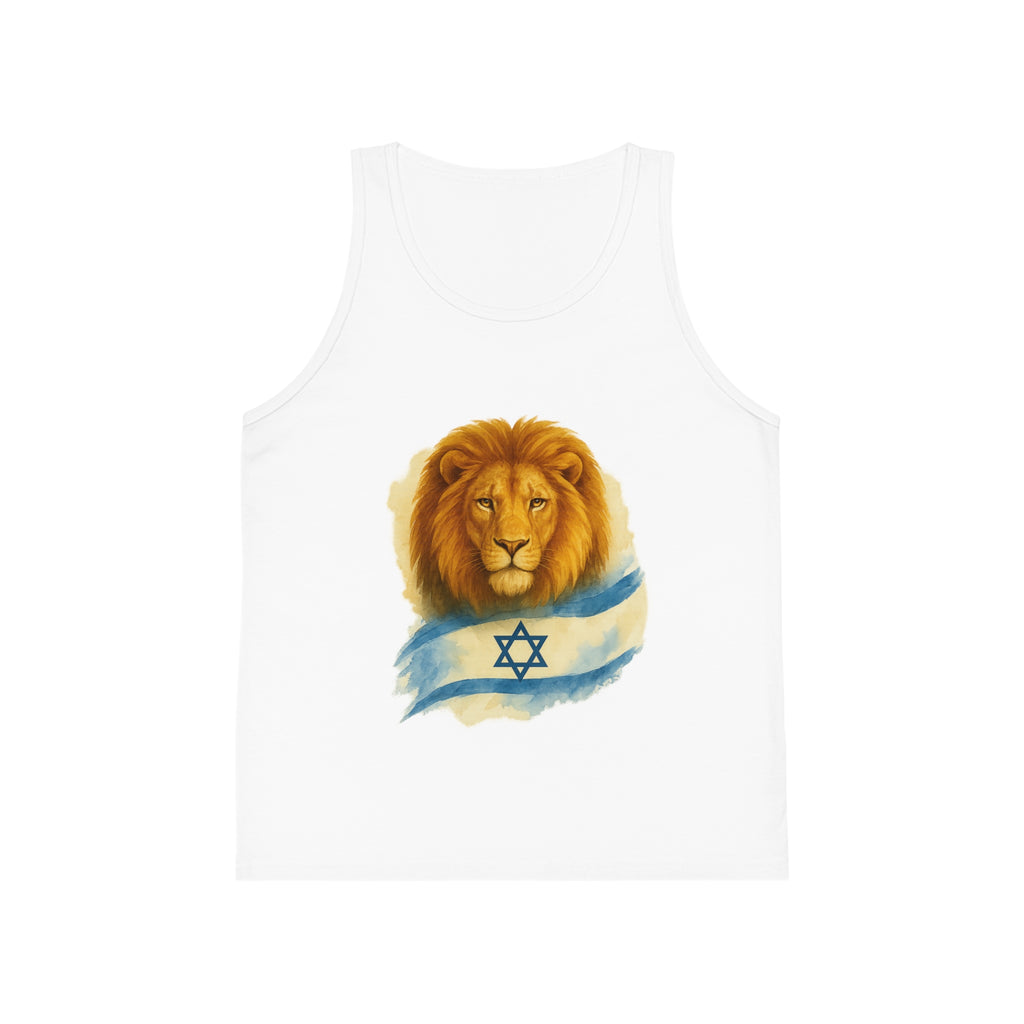Lion Of Israel Kid's Jersey Tank Top - American Zionist