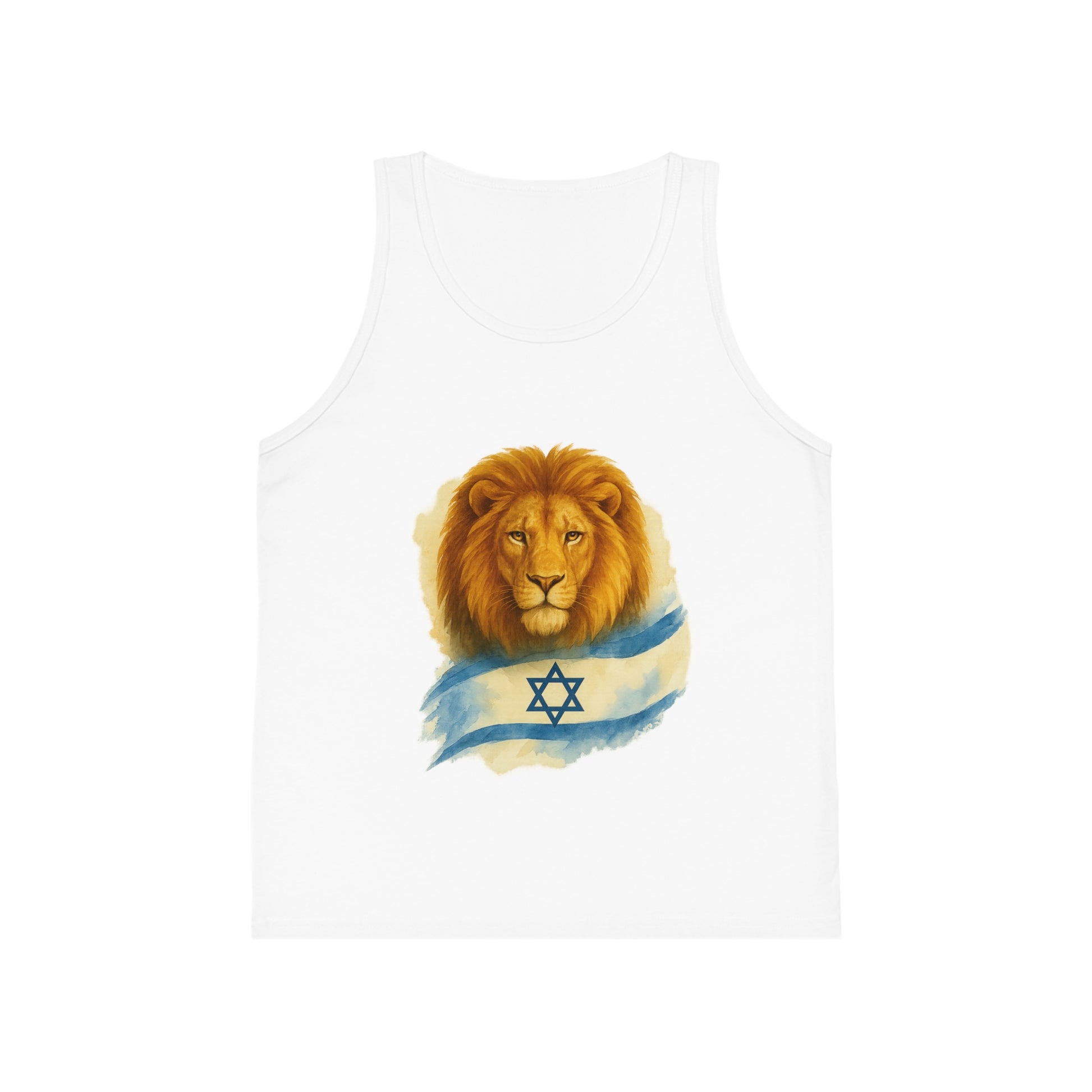 Lion Of Israel Kid's Jersey Tank Top - American Zionist