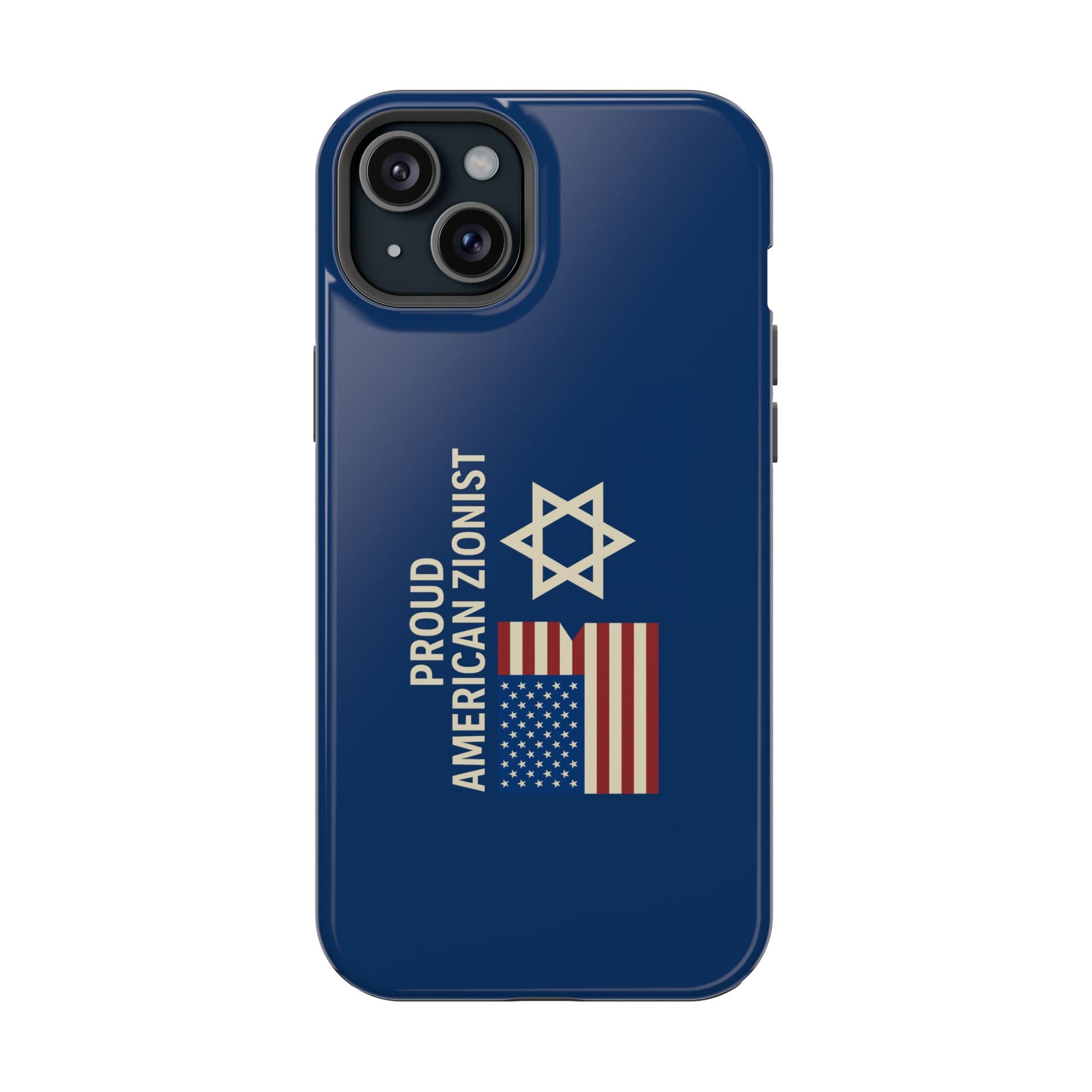 Blue Proud American Zionist Magnetic Tough Cases - American Zionist