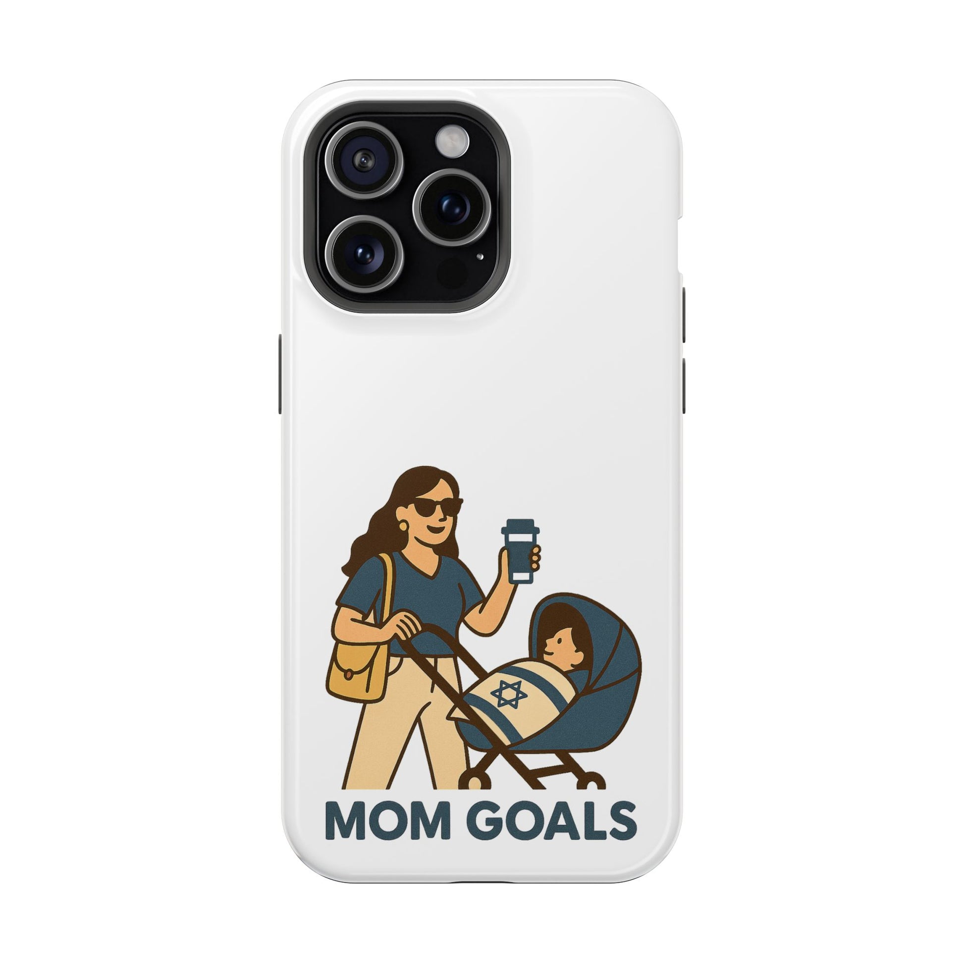 Mom Goals Magnetic Tough Cases - American Zionist