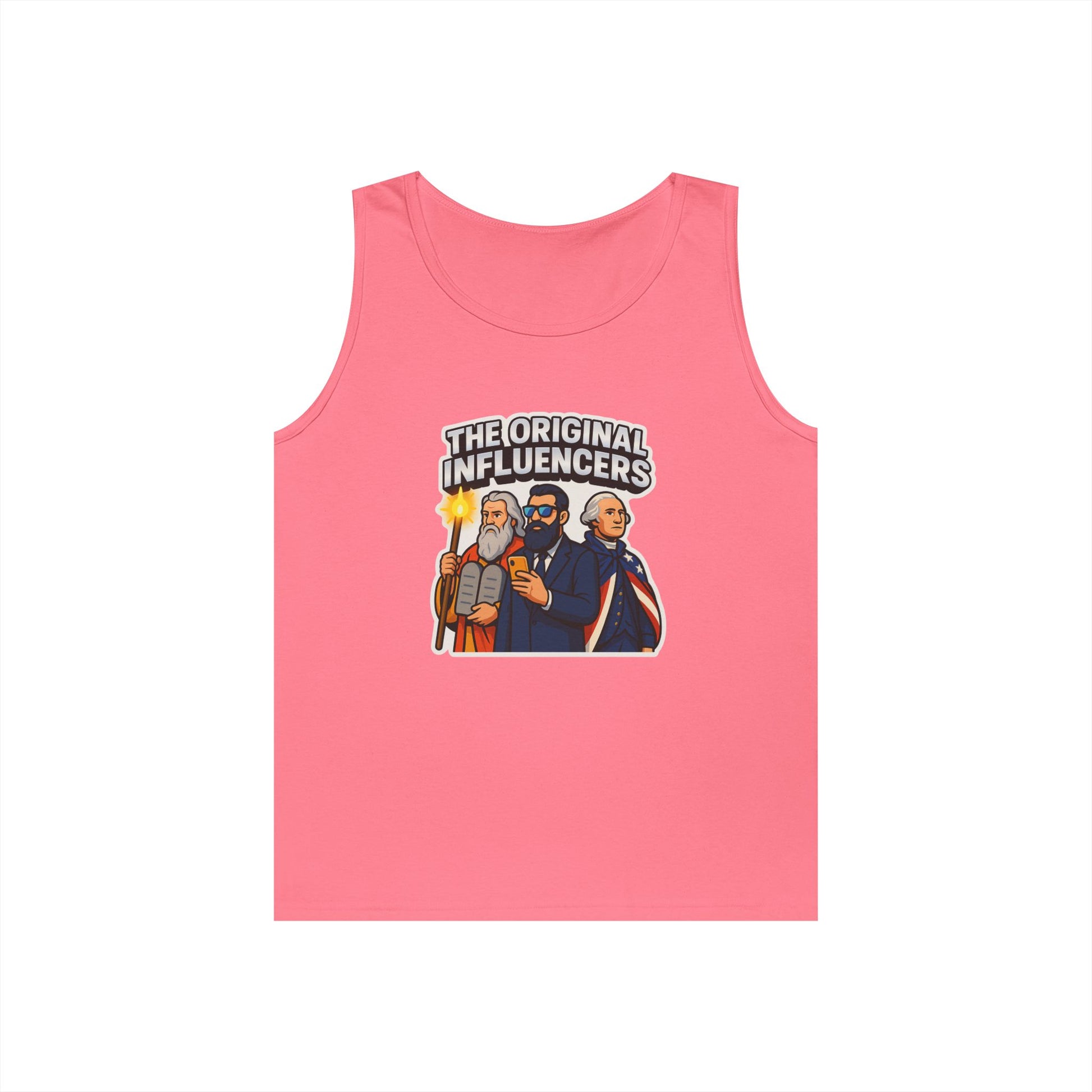 Original Influencers Unisex Heavy Cotton Tank Top - American Zionist