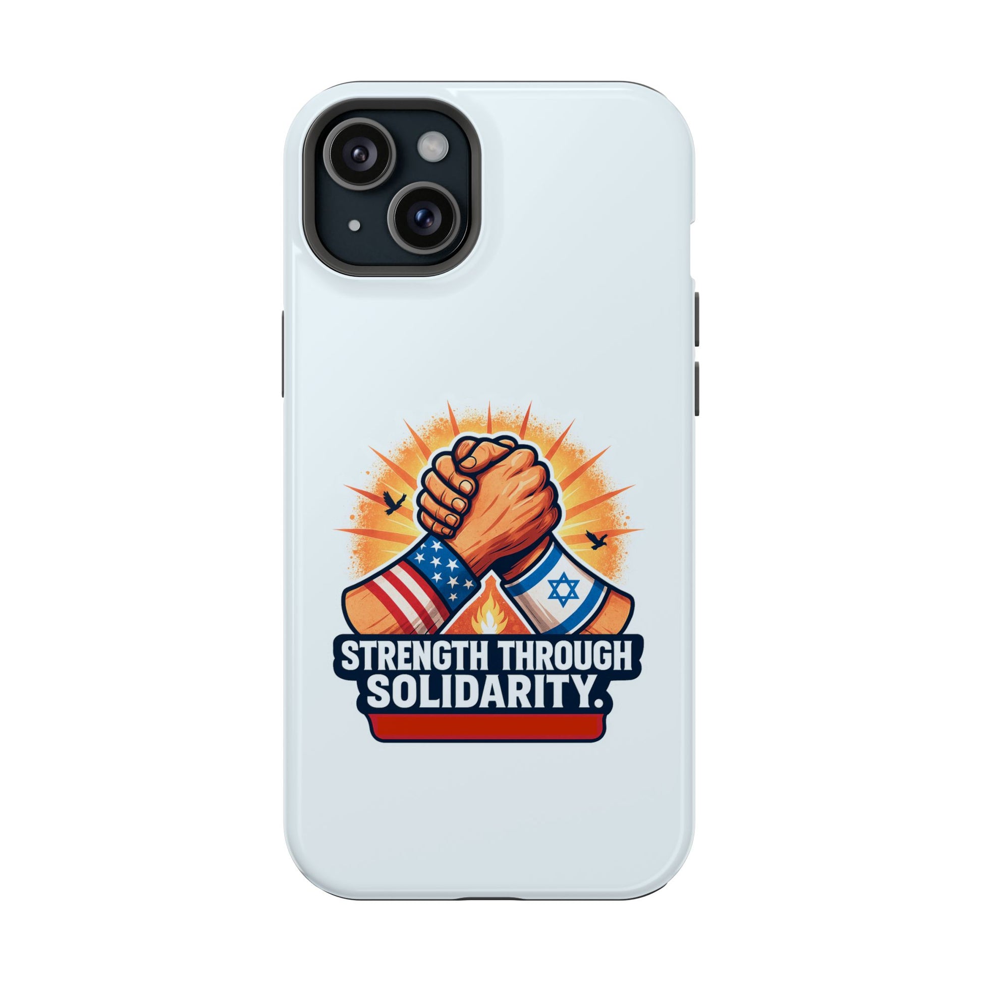 Strength Through Solidarity Magnetic Tough Cases - American Zionist