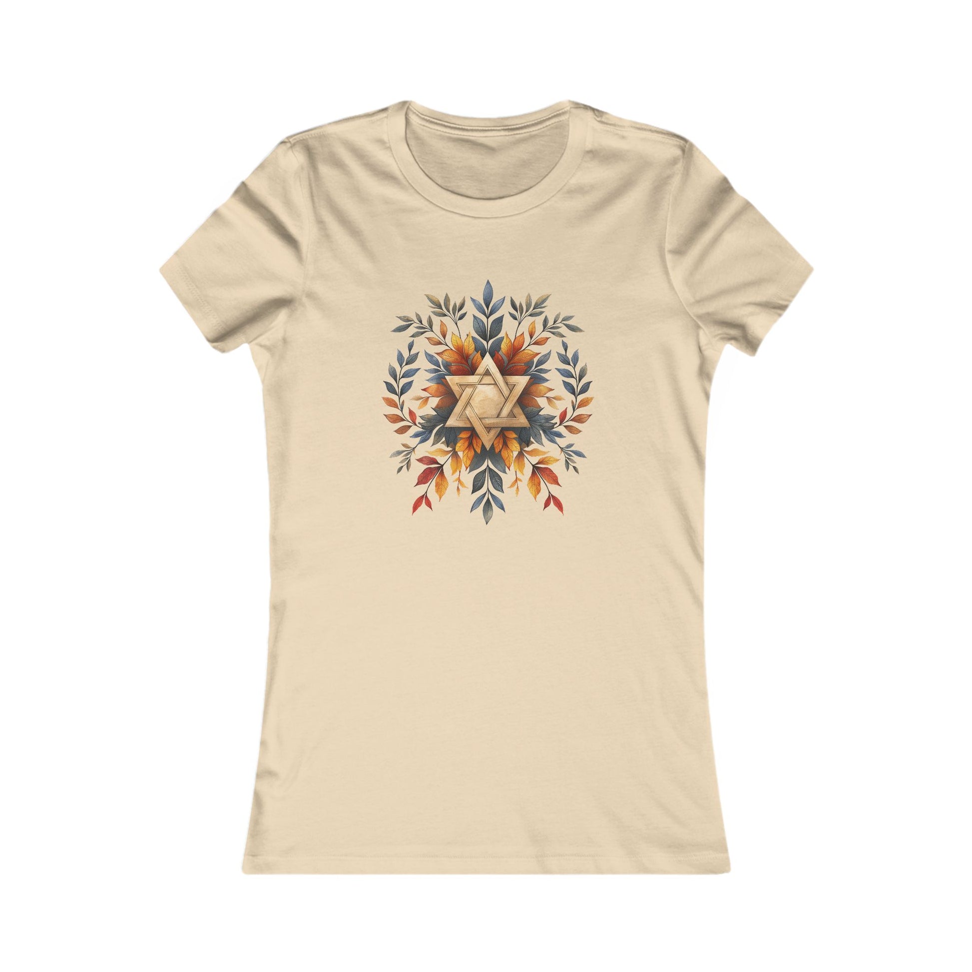 Star of David Wreath Transparent Women's Favorite Tee - American Zionist