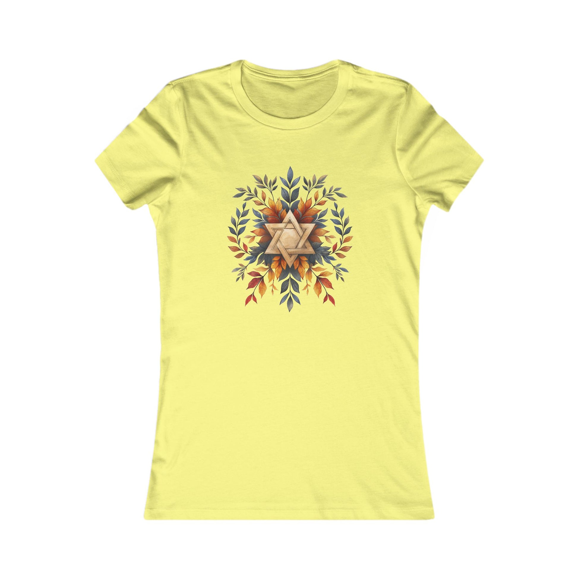 Star of David Wreath Transparent Women's Favorite Tee - American Zionist