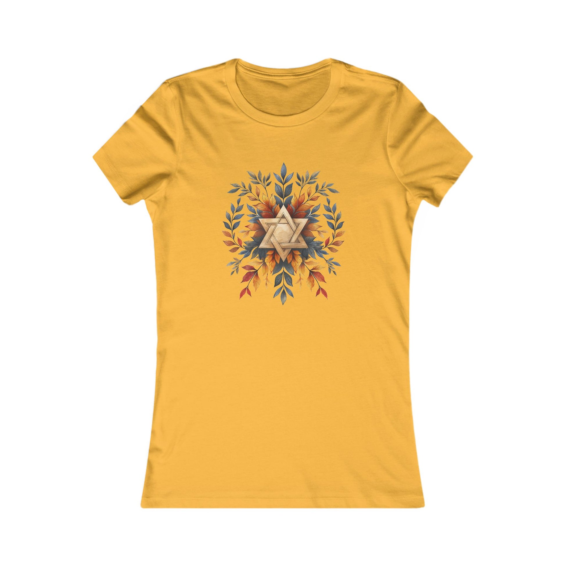 Star of David Wreath Transparent Women's Favorite Tee - American Zionist