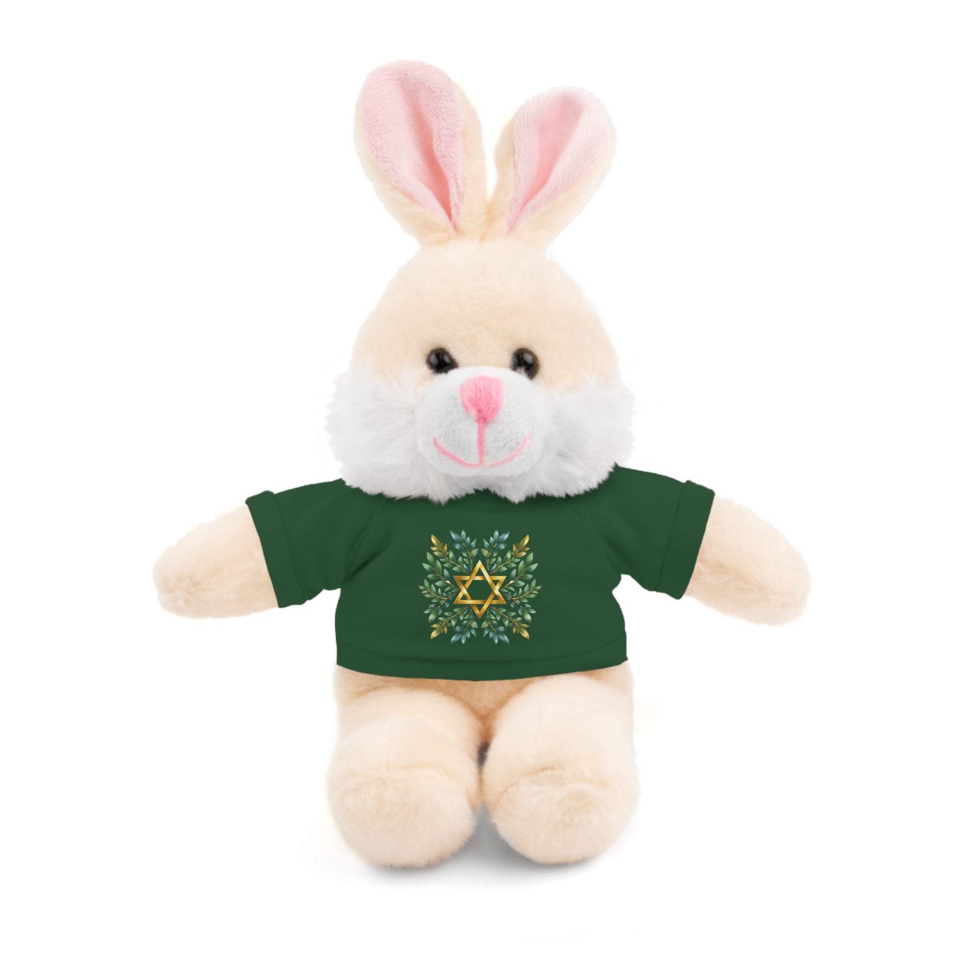 Star Of David Wreath Stuffed Animals with Tee - American Zionist