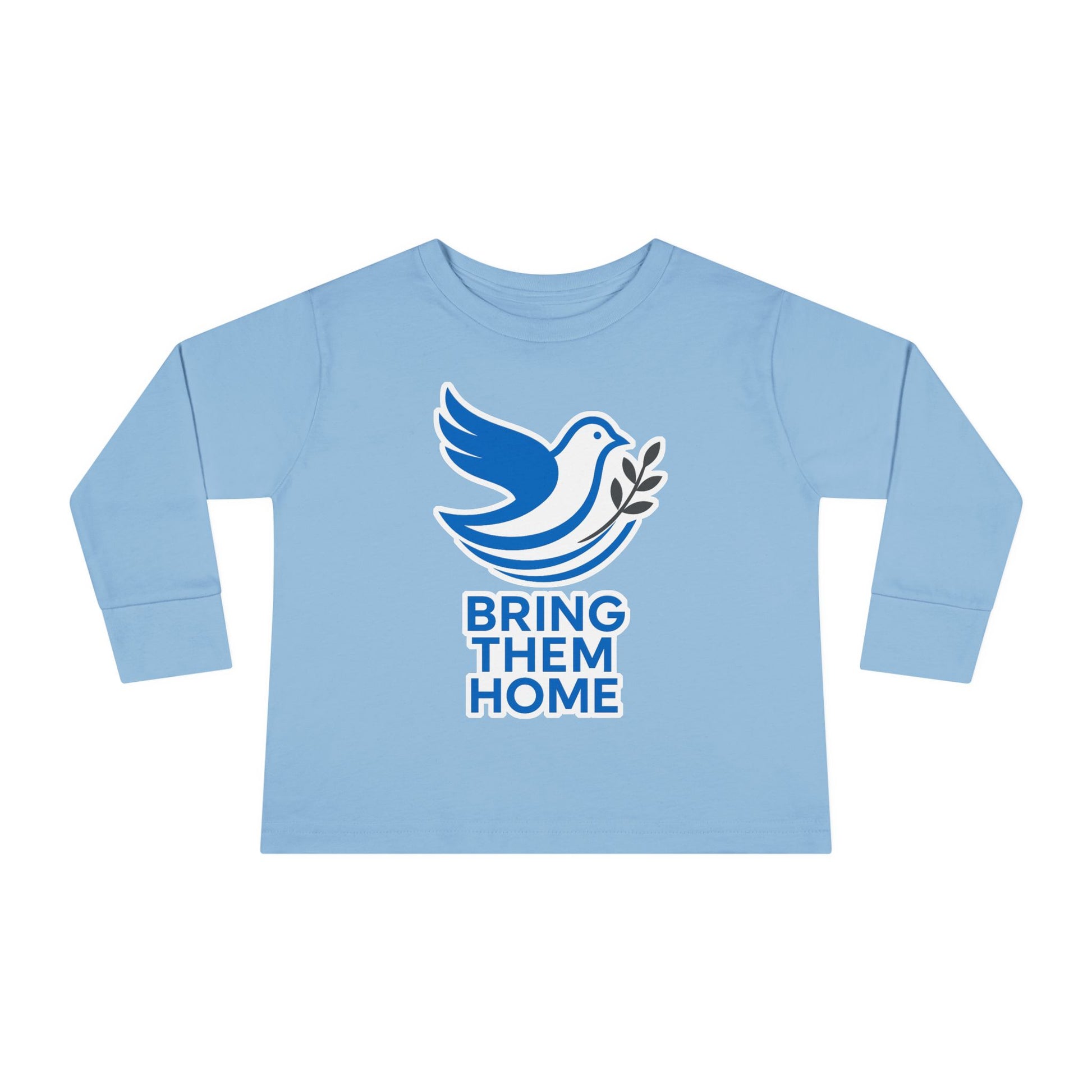 Dove Bring Them Home Toddler Long Sleeve Tee - American Zionist