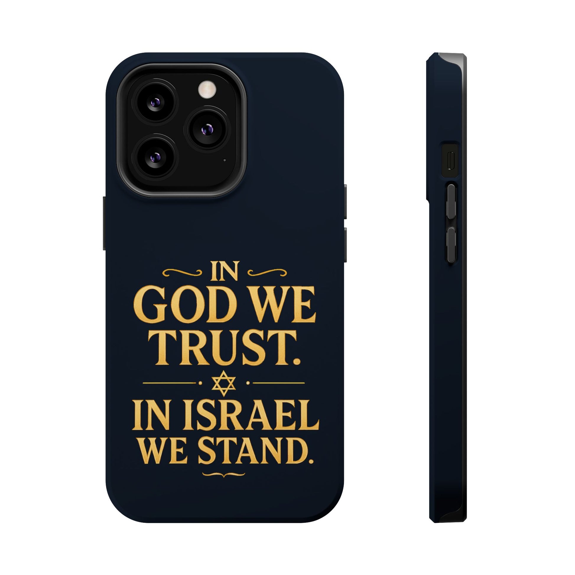 In God With Israel Magnetic Tough Cases - American Zionist