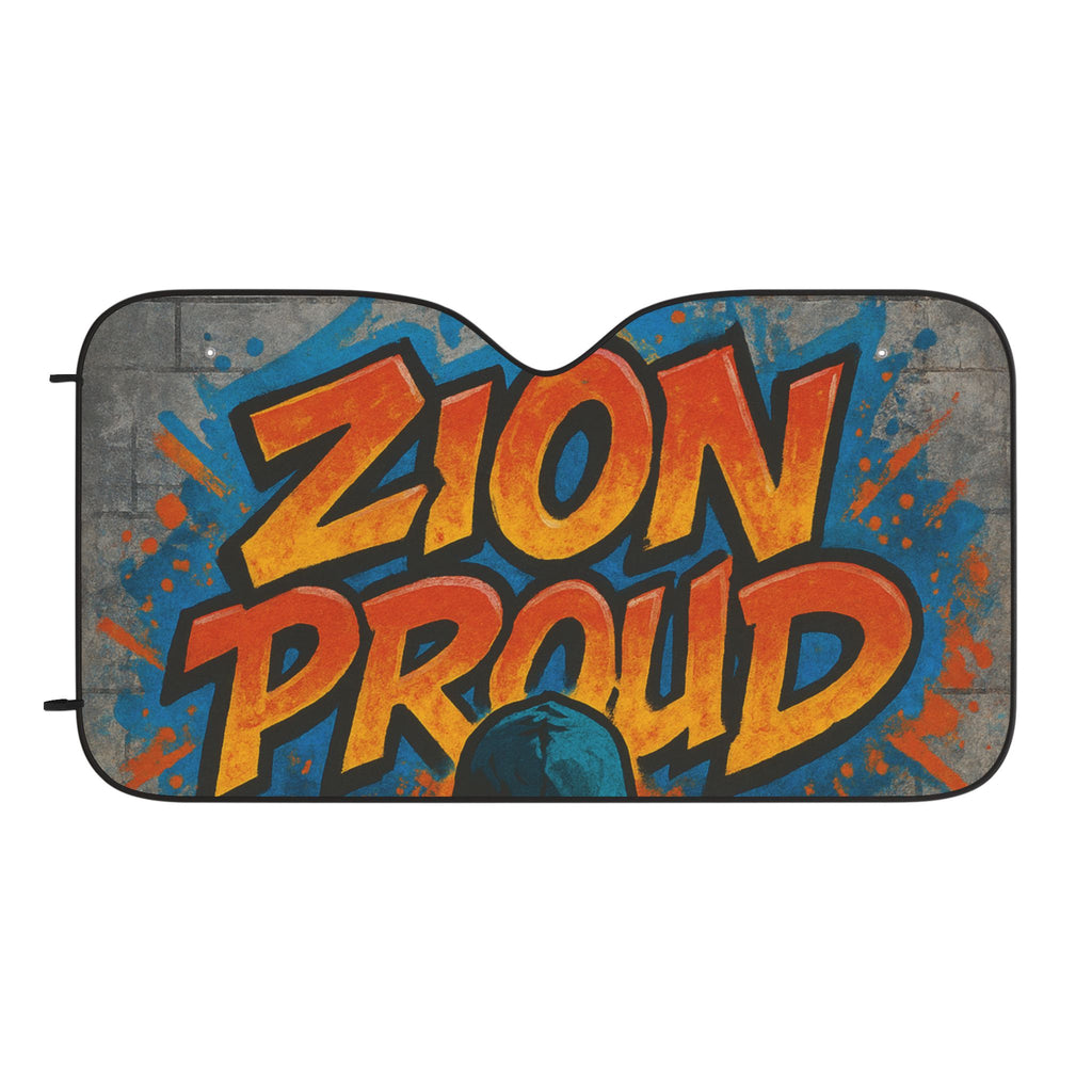 Zion Proud Car Sun Shades - American Zionist