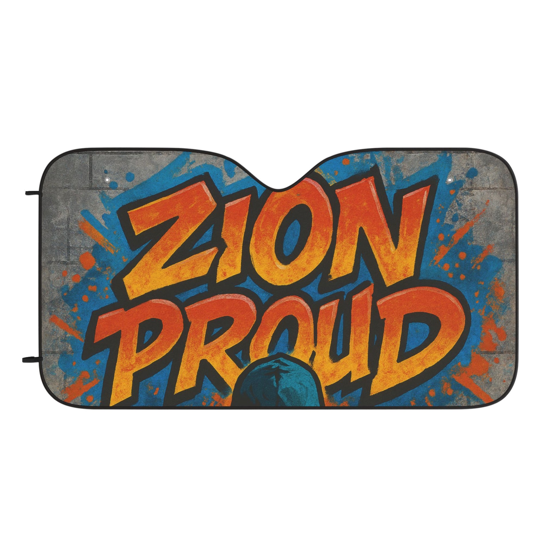 Zion Proud Car Sun Shades - American Zionist