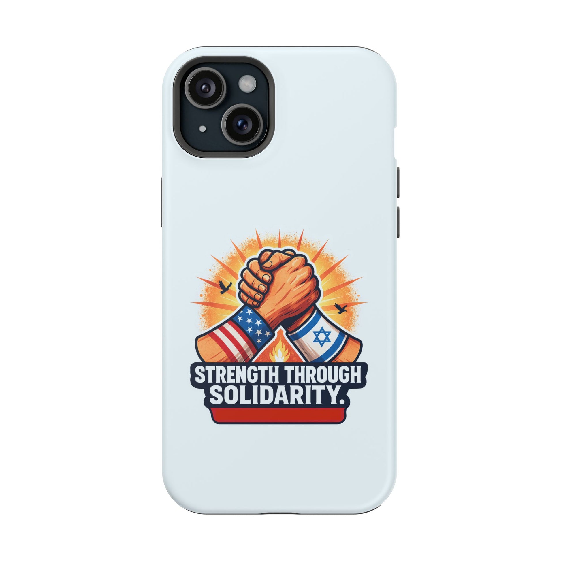 Strength Through Solidarity Magnetic Tough Cases - American Zionist