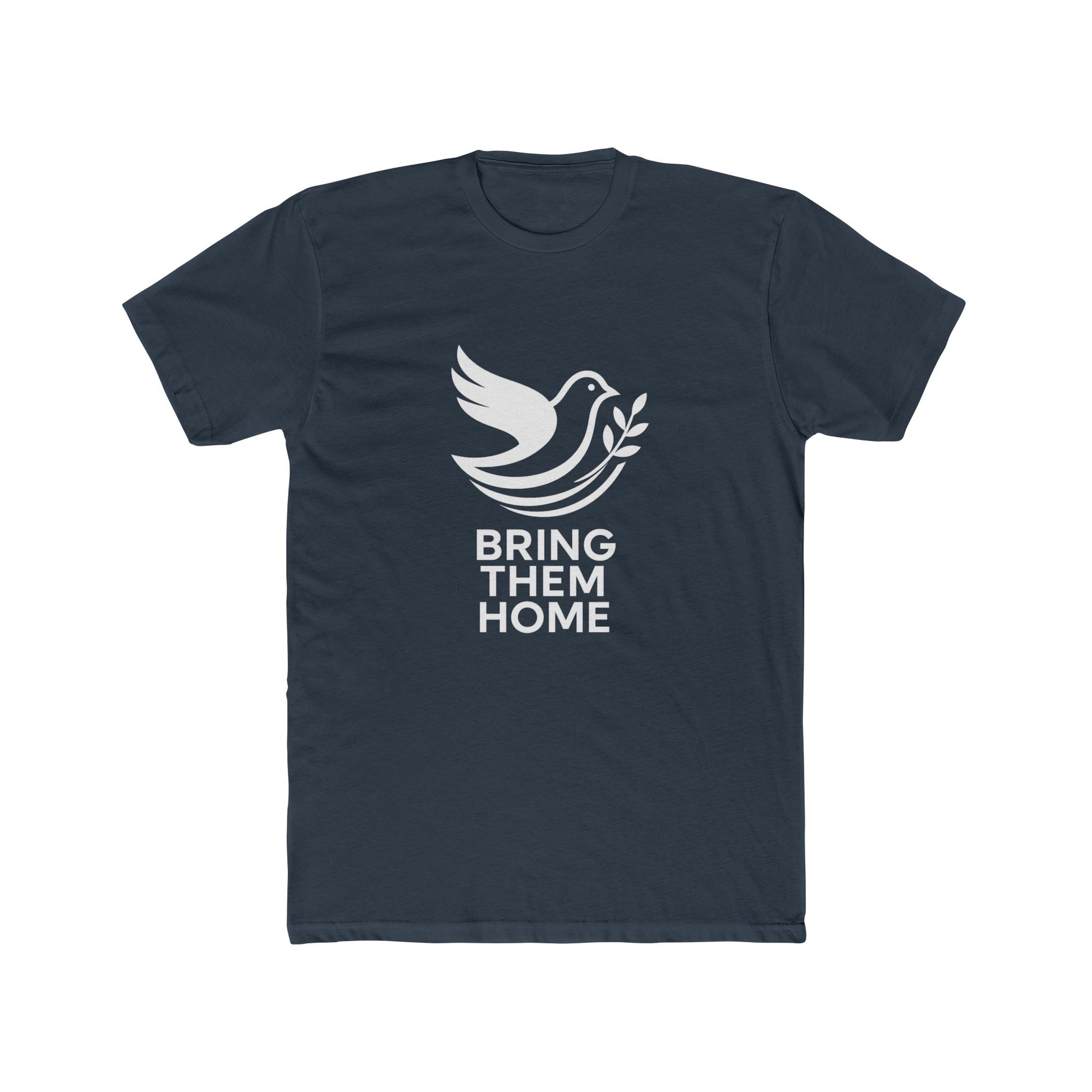Dove Bring Them Home Unisex Cotton Crew Tee - American Zionist