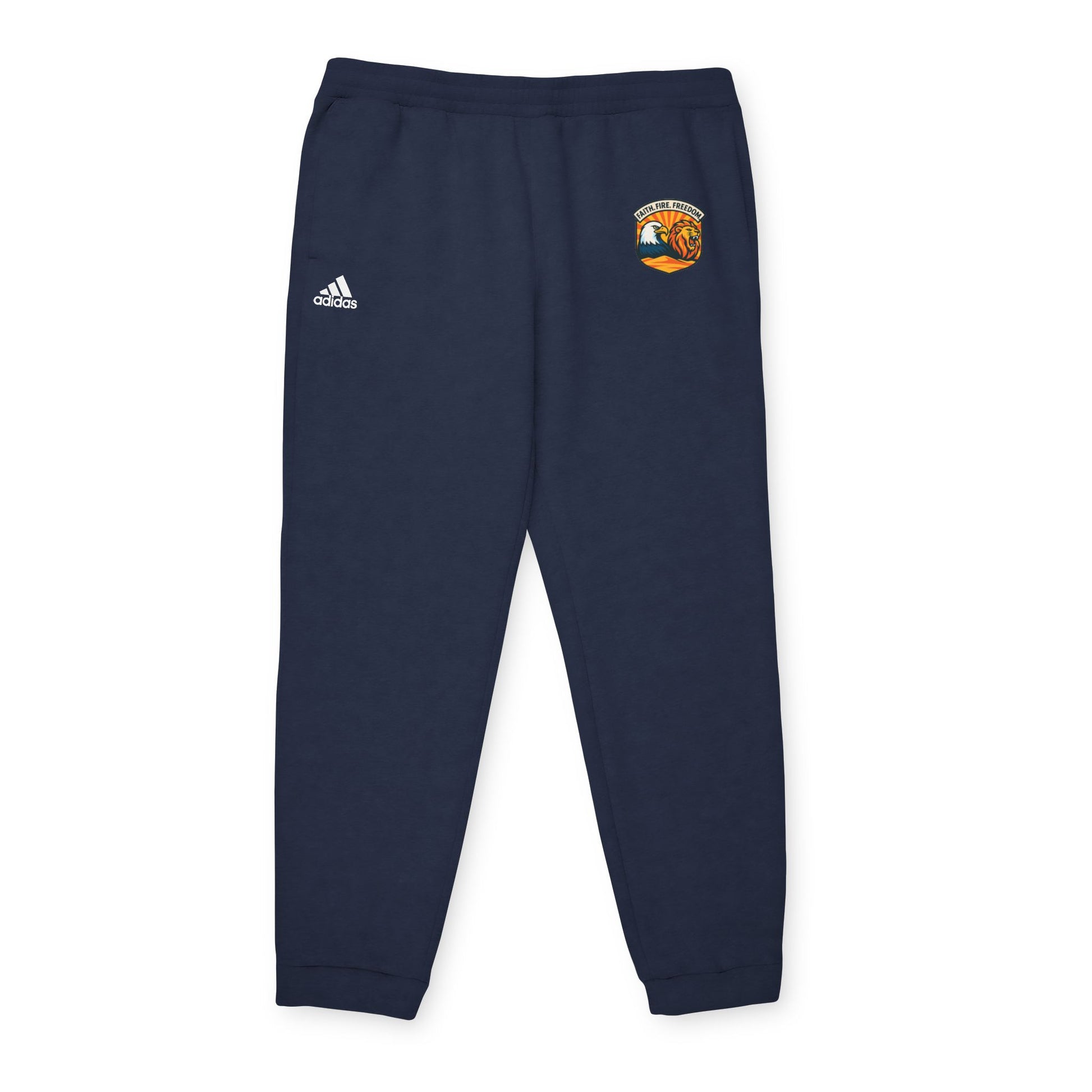 Lions Eagles Rise Adidas Unisex Fleece Joggers - American Zionist