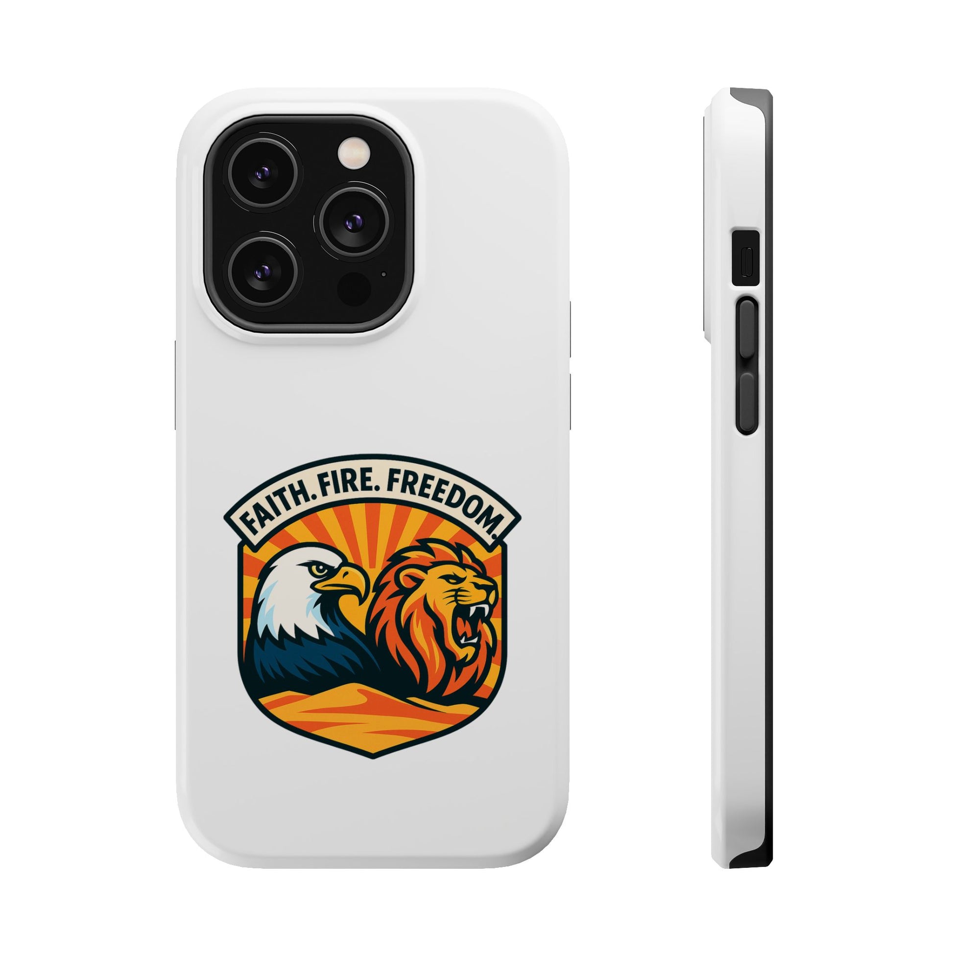 Lions Eagles Rise Magnetic Tough Cases - American Zionist