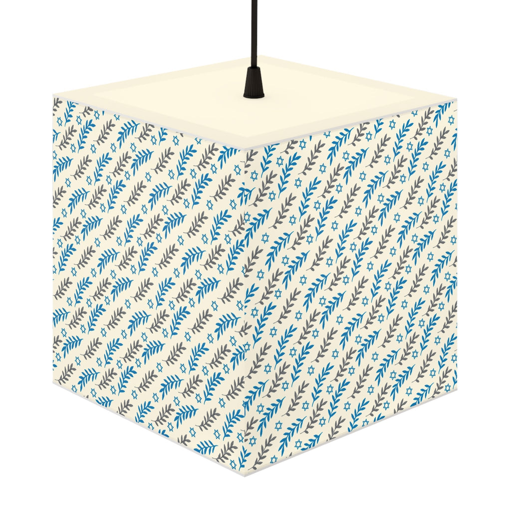Olive And Shield Light Cube Lamp - American Zionist