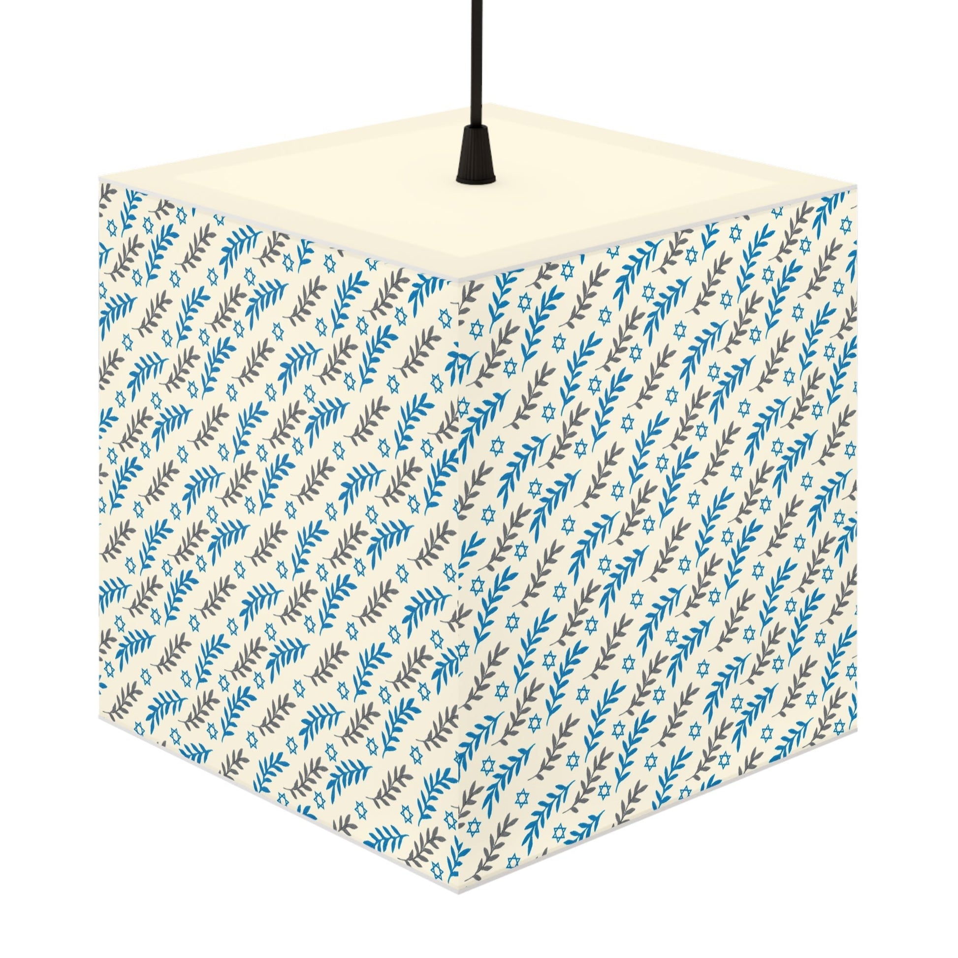 Olive And Shield Light Cube Lamp - American Zionist