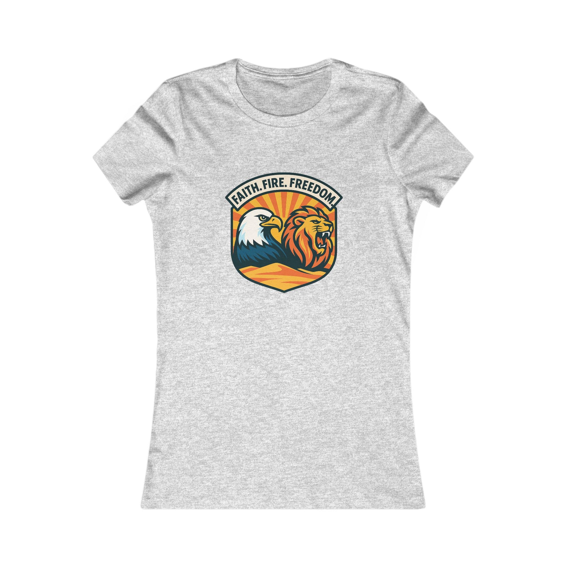 Lions Eagles Rise Women's Favorite Tee - American Zionist