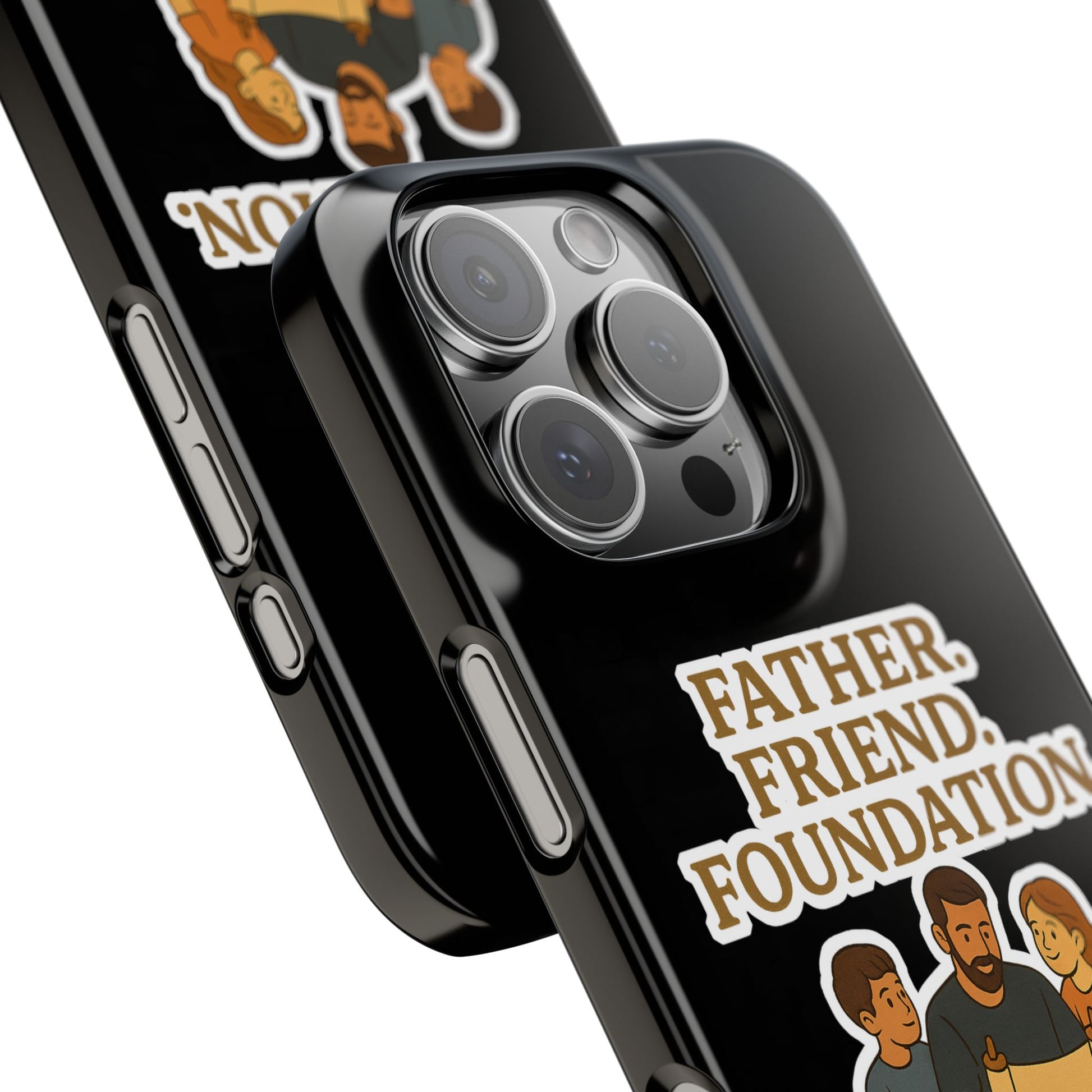 Father Friend Foundation Slim Phone Cases - American Zionist