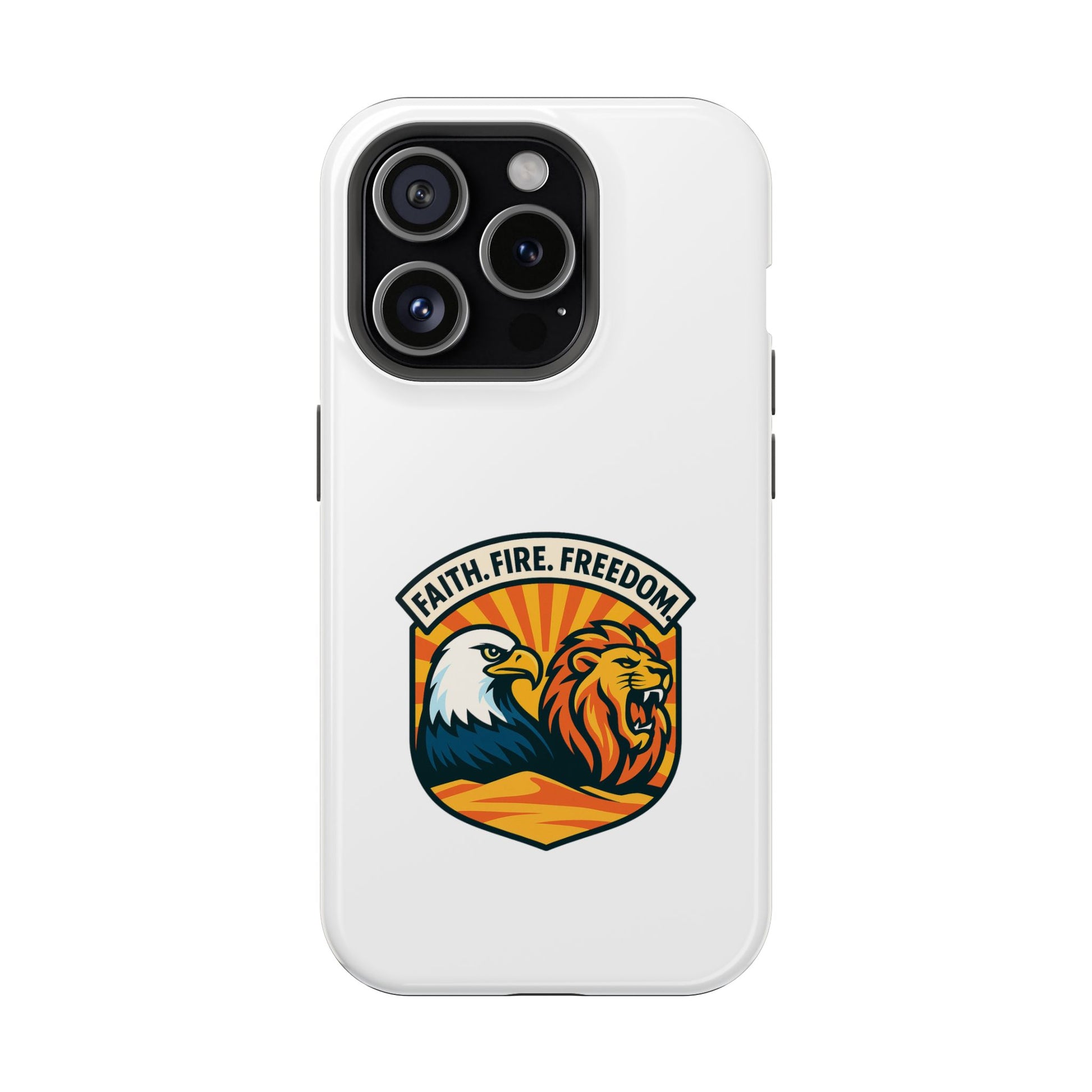 Lions Eagles Rise Magnetic Tough Cases - American Zionist