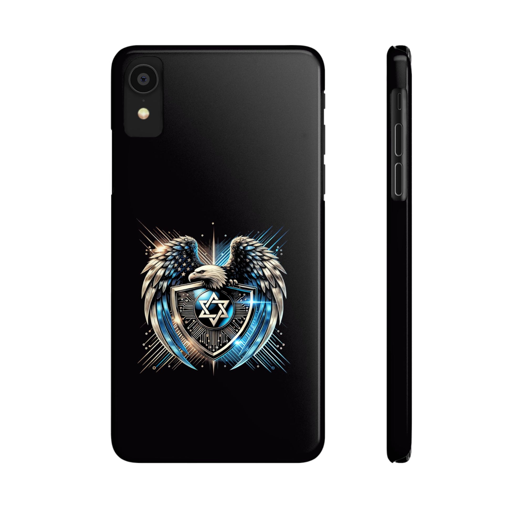 Wings of Zion Slim Phone Cases - American Zionist