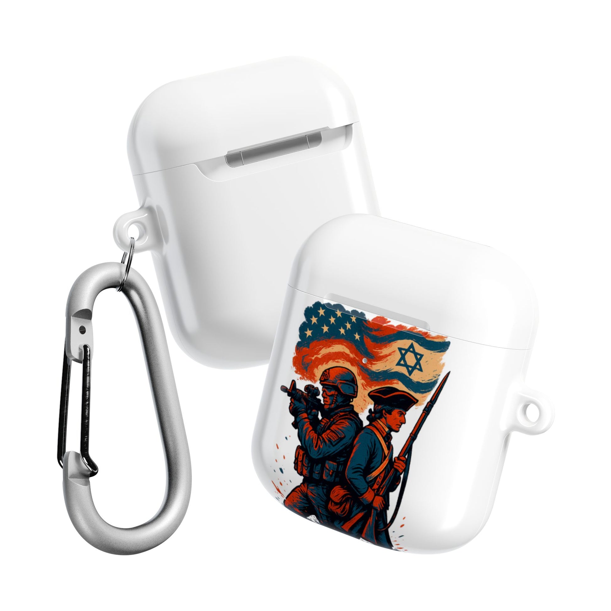 Defenders Across Generations AirPod Cases - American Zionist