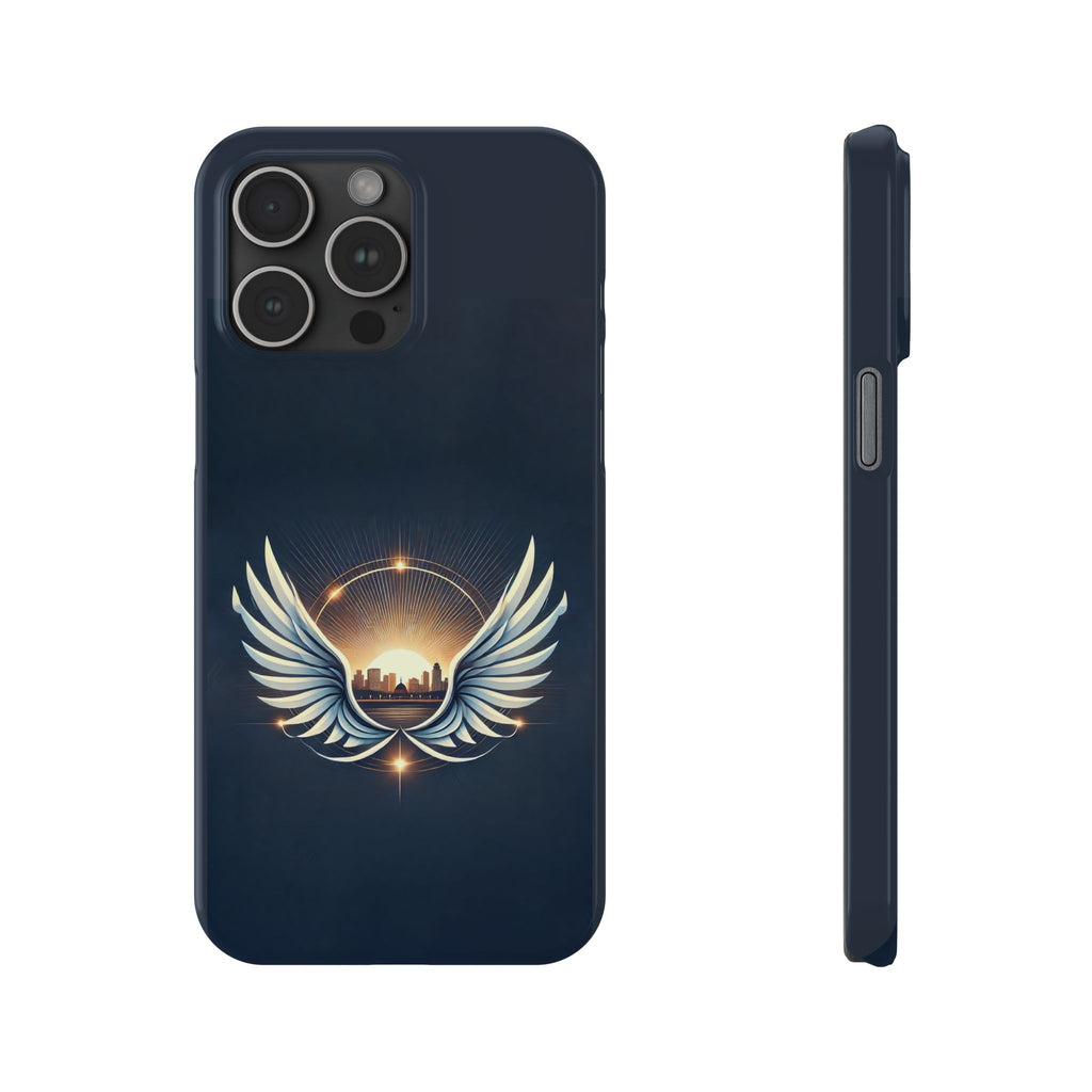 Sunrise Wings Slim Phone Cases - American Zionist