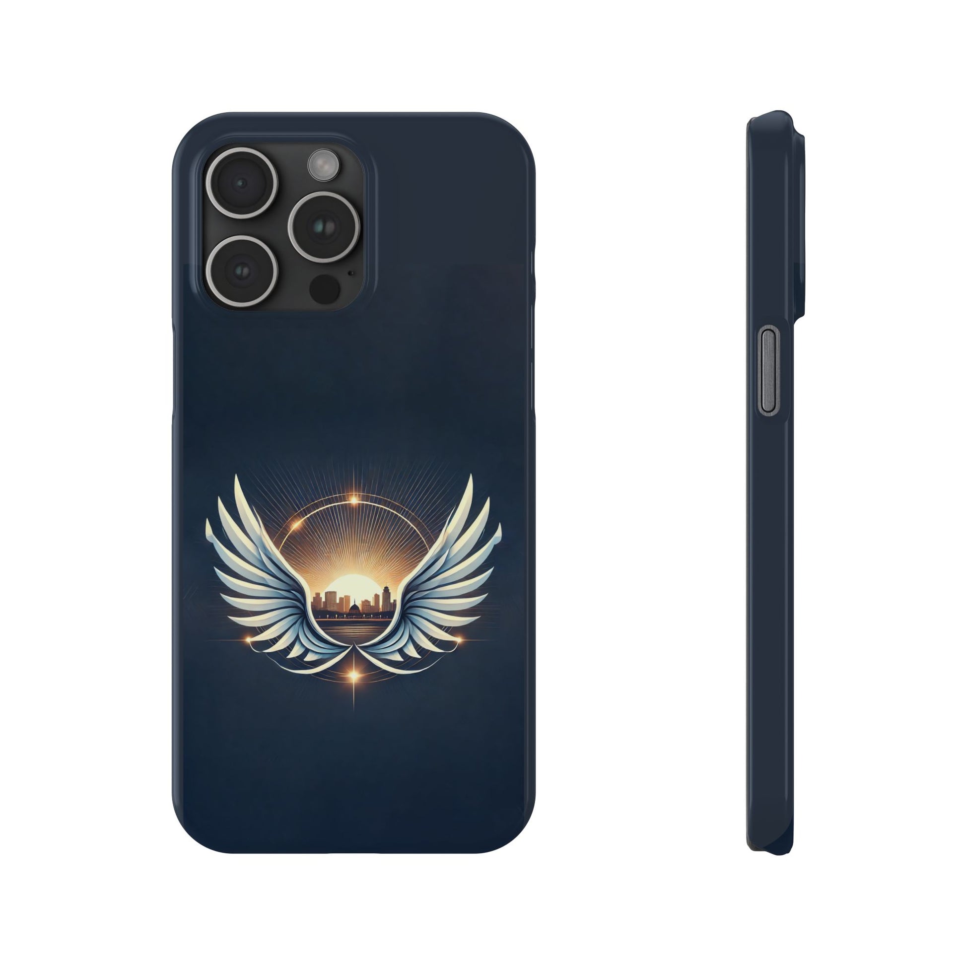 Sunrise Wings Slim Phone Cases - American Zionist