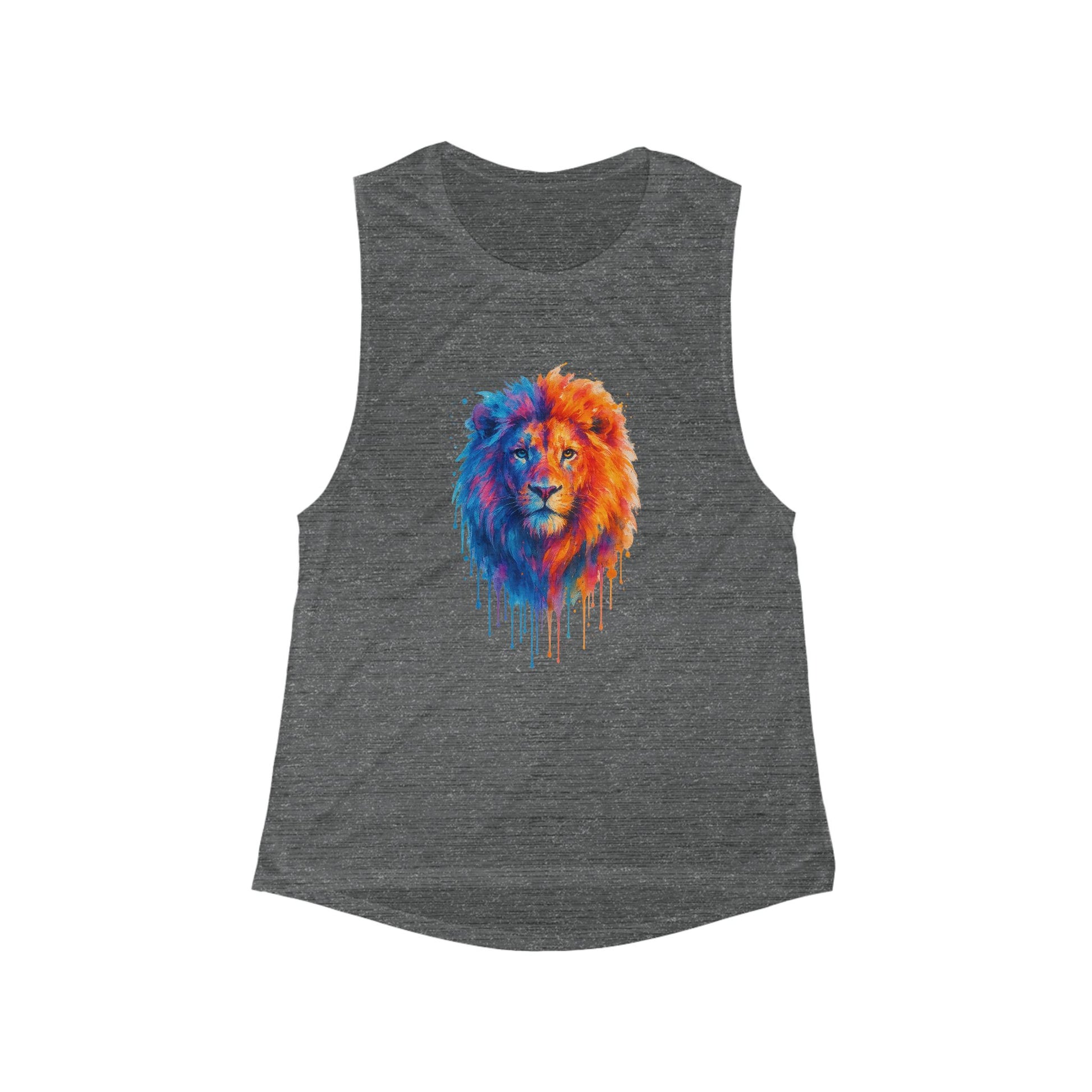 Judah Unleashed Women's Flowy Scoop Muscle Tank - American Zionist