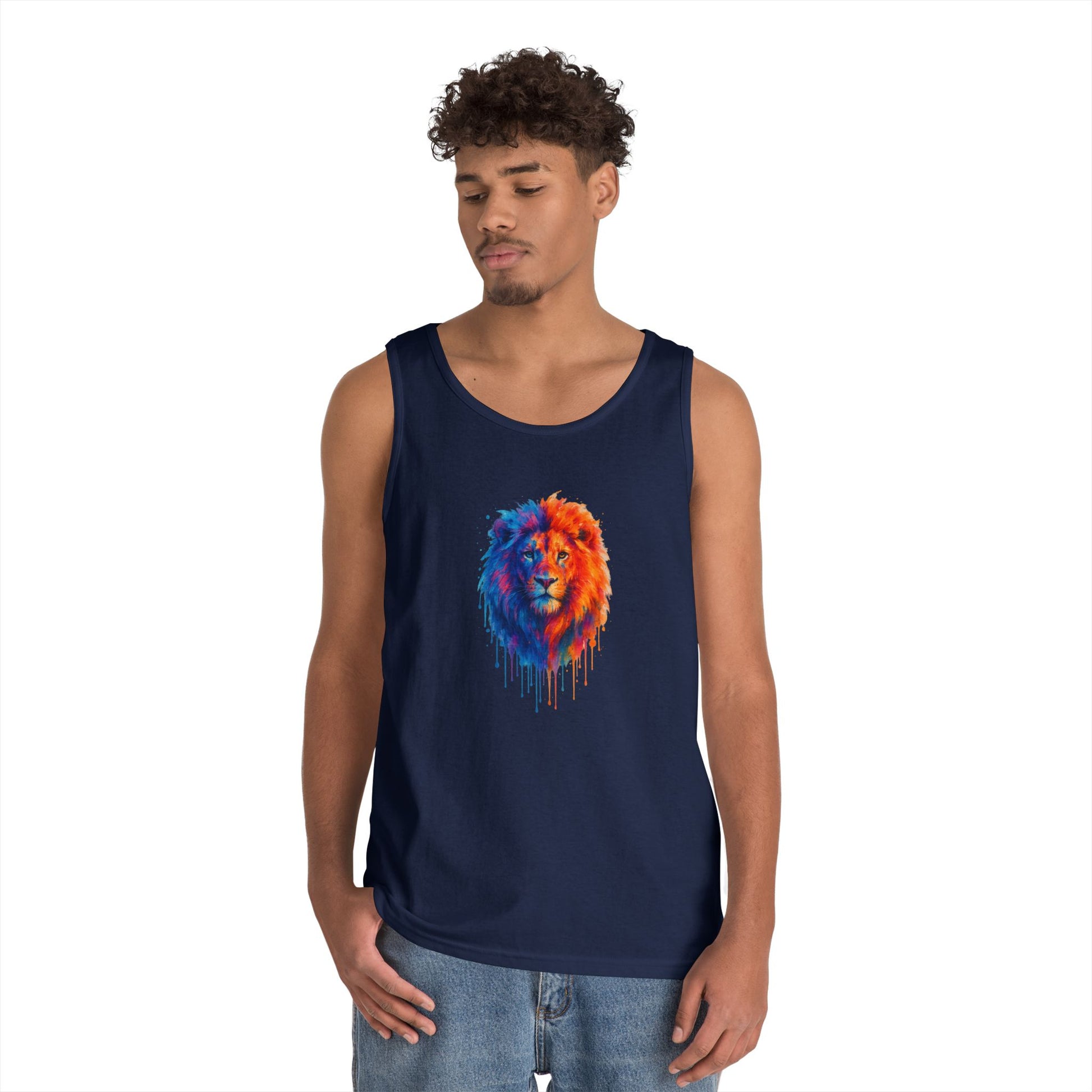 Judah Unleashed Unisex Heavy Cotton Tank Top - American Zionist