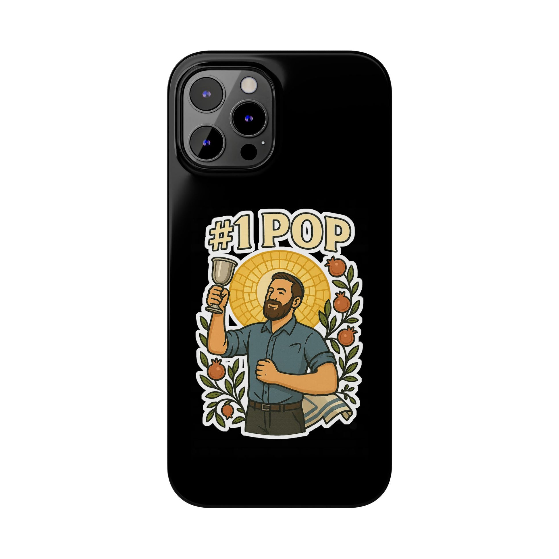 1 Pop Slim Phone Cases - American Zionist