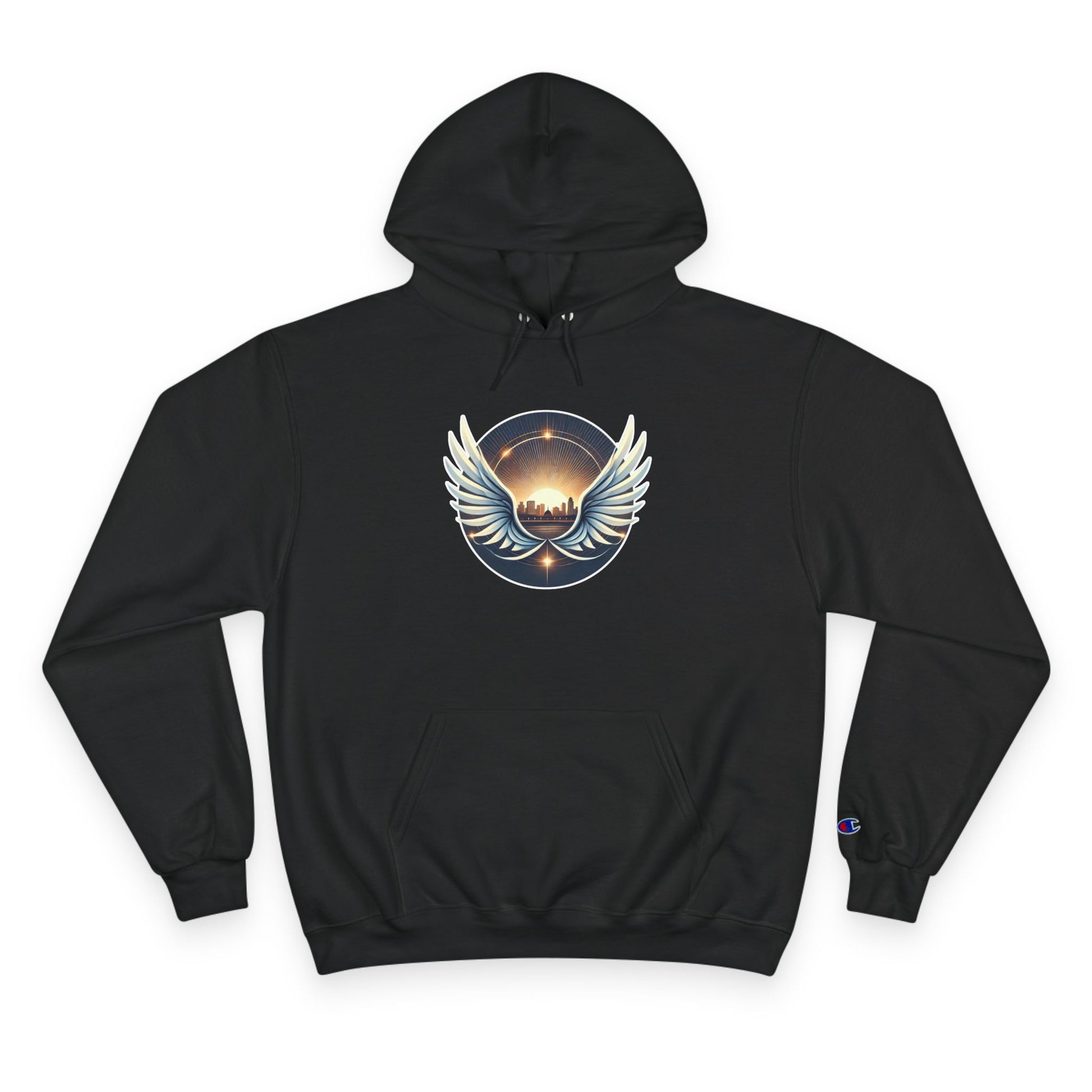 Sunrise Wings Champion Hoodie - American Zionist