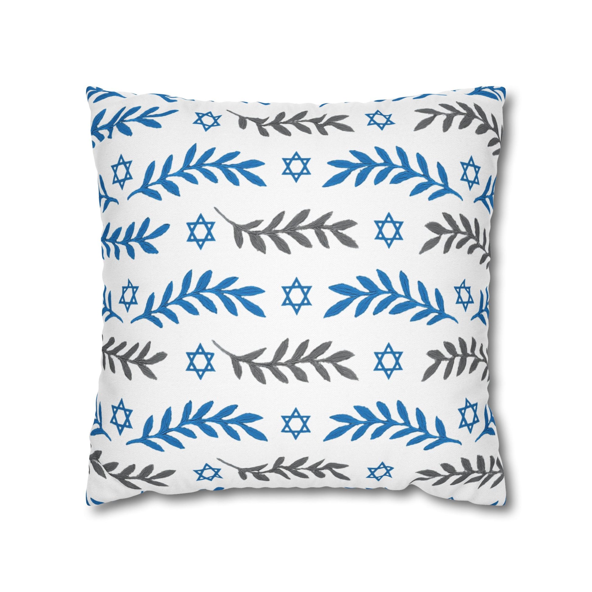 Olive and Shield Spun Polyester Square Pillowcase - American Zionist