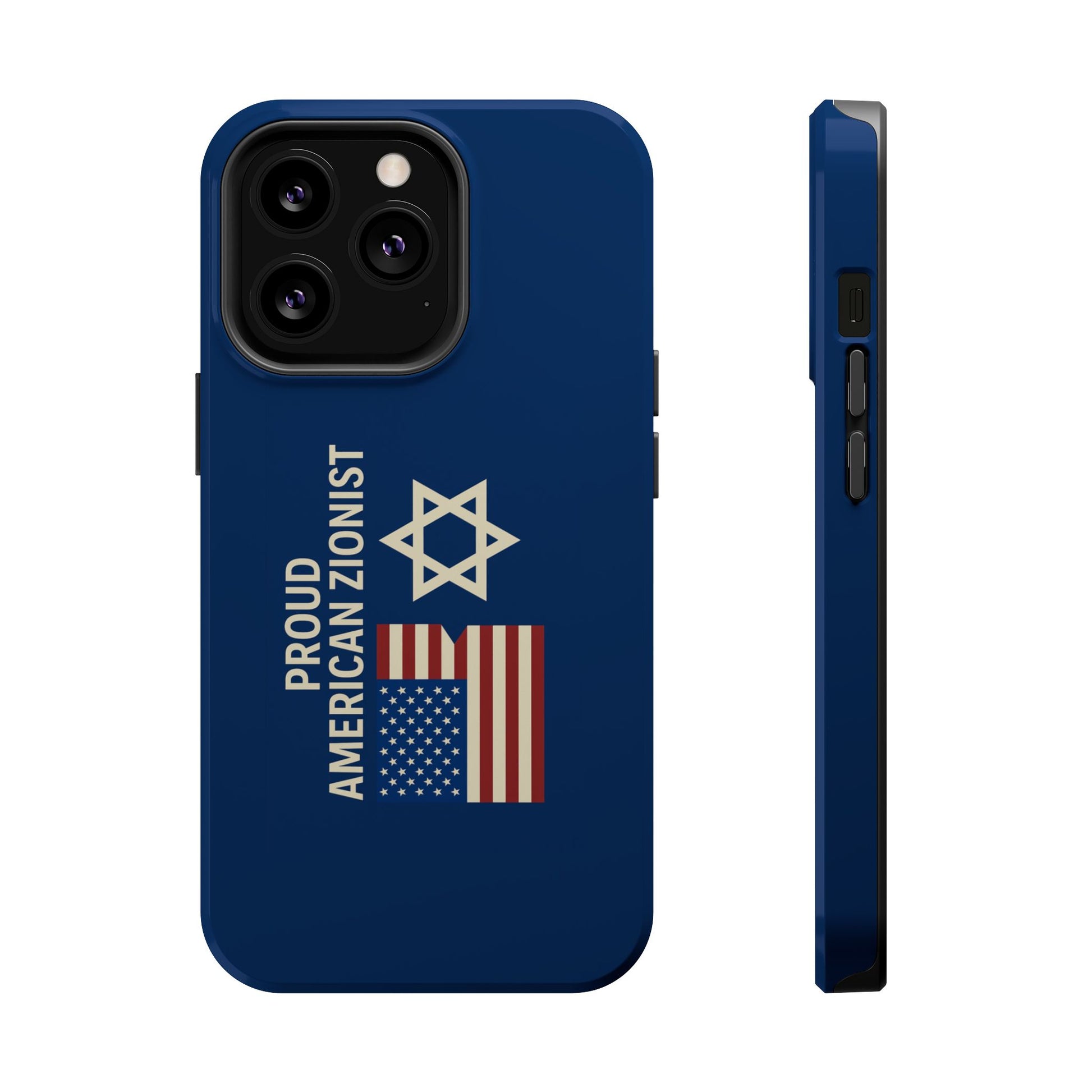 Blue Proud American Zionist Magnetic Tough Cases - American Zionist