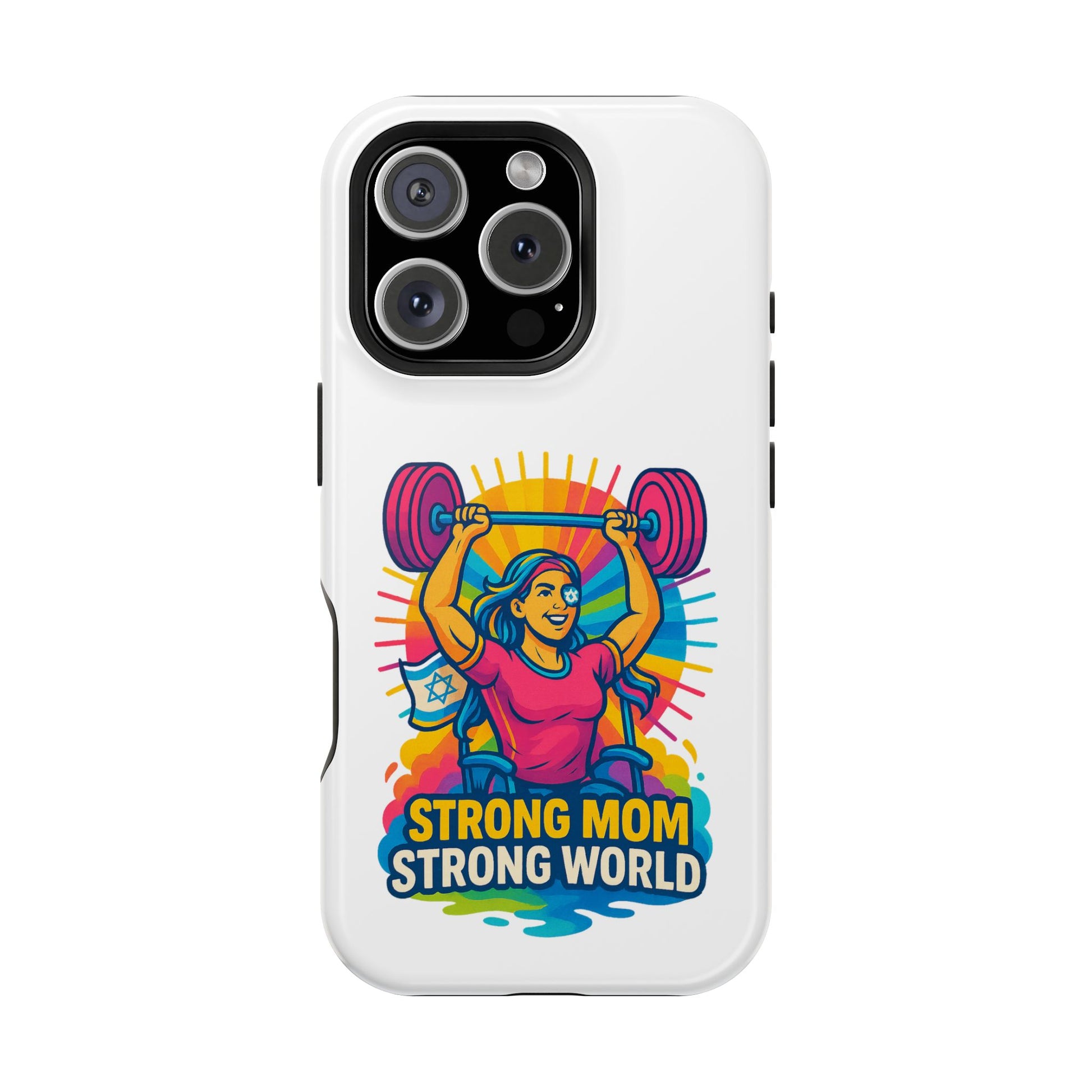 Strong Mom Magnetic Tough Case - American Zionist